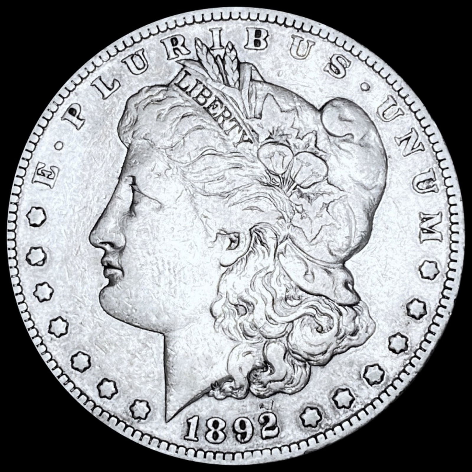 1892-S Morgan Silver Dollar LIGHT CIRC (1 of 2)