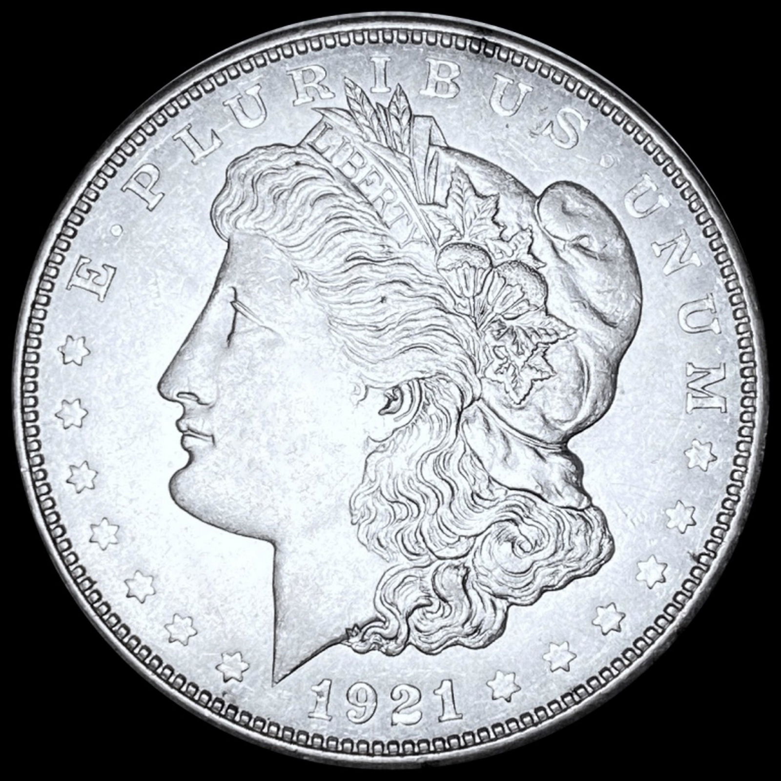 1921-D Morgan Silver Dollar UNCIRCULATED (1 of 2)