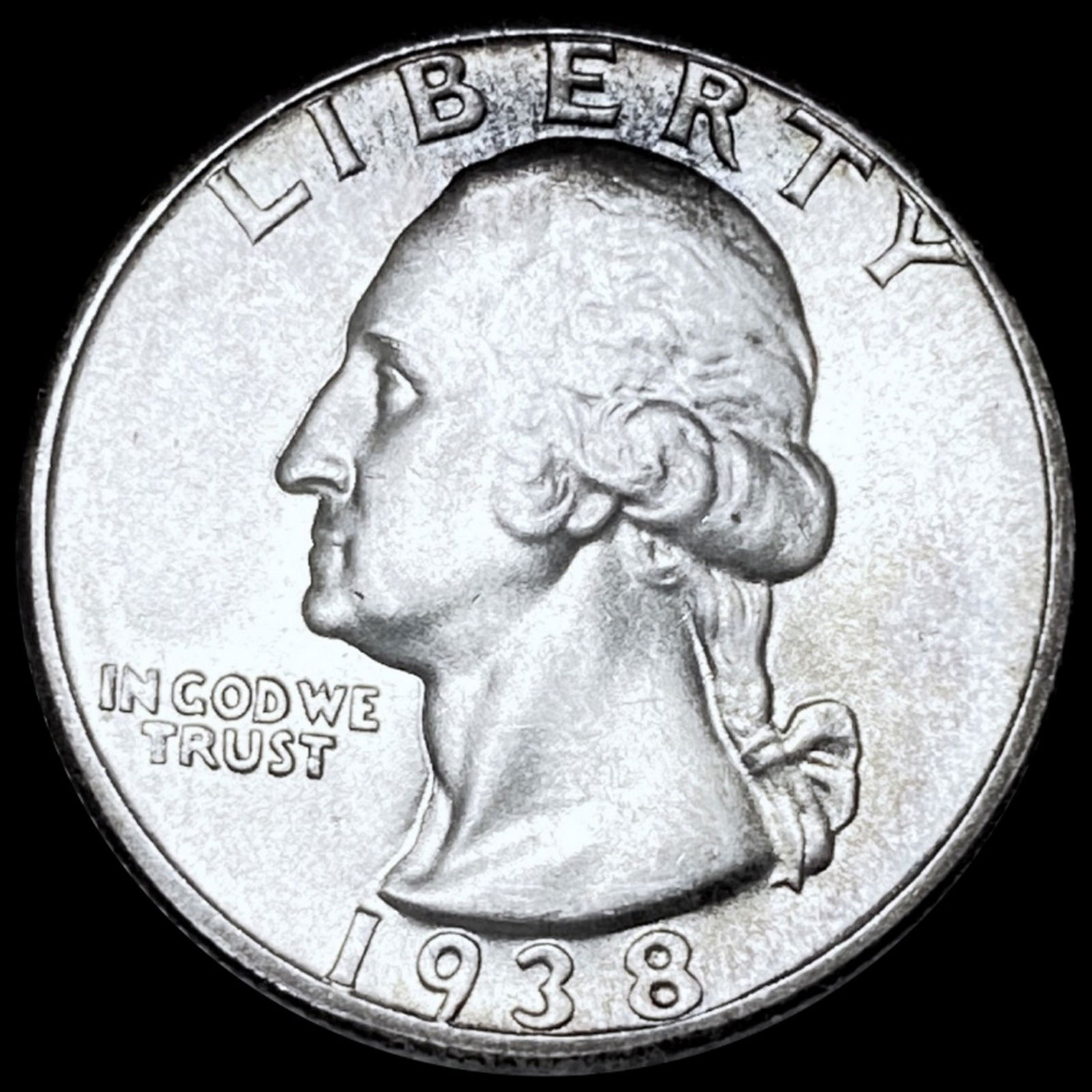 1938 Washington Silver Quarter UNCIRCULATED (1 of 2)