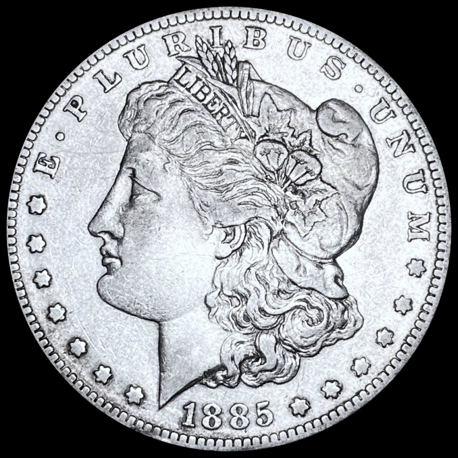 1885-S Morgan Silver Dollar LIGHTLY CIRCULATED (1 of 2)