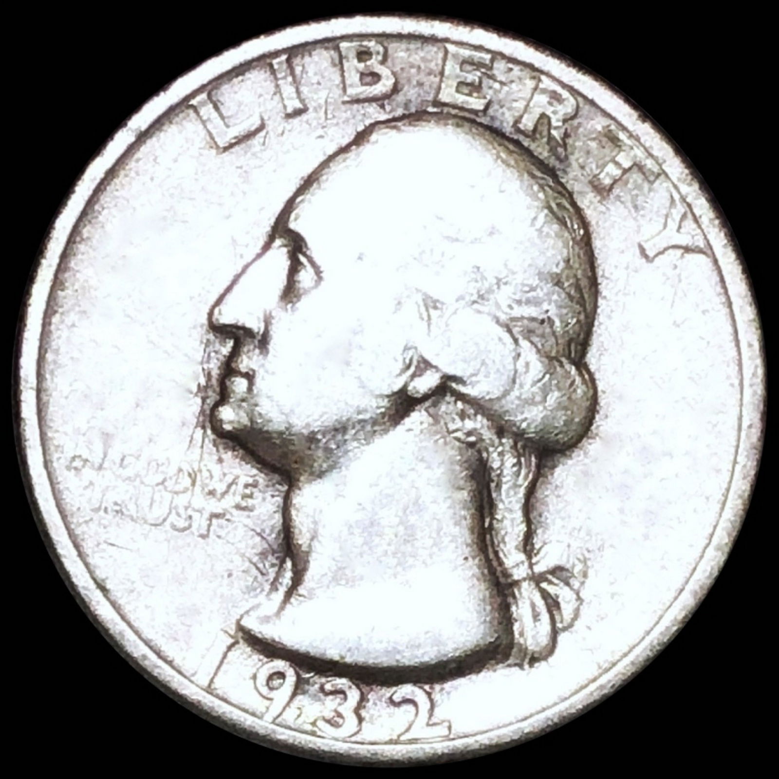 1932-S Washington Silver Quarter LIGHT CIRC (1 of 2)