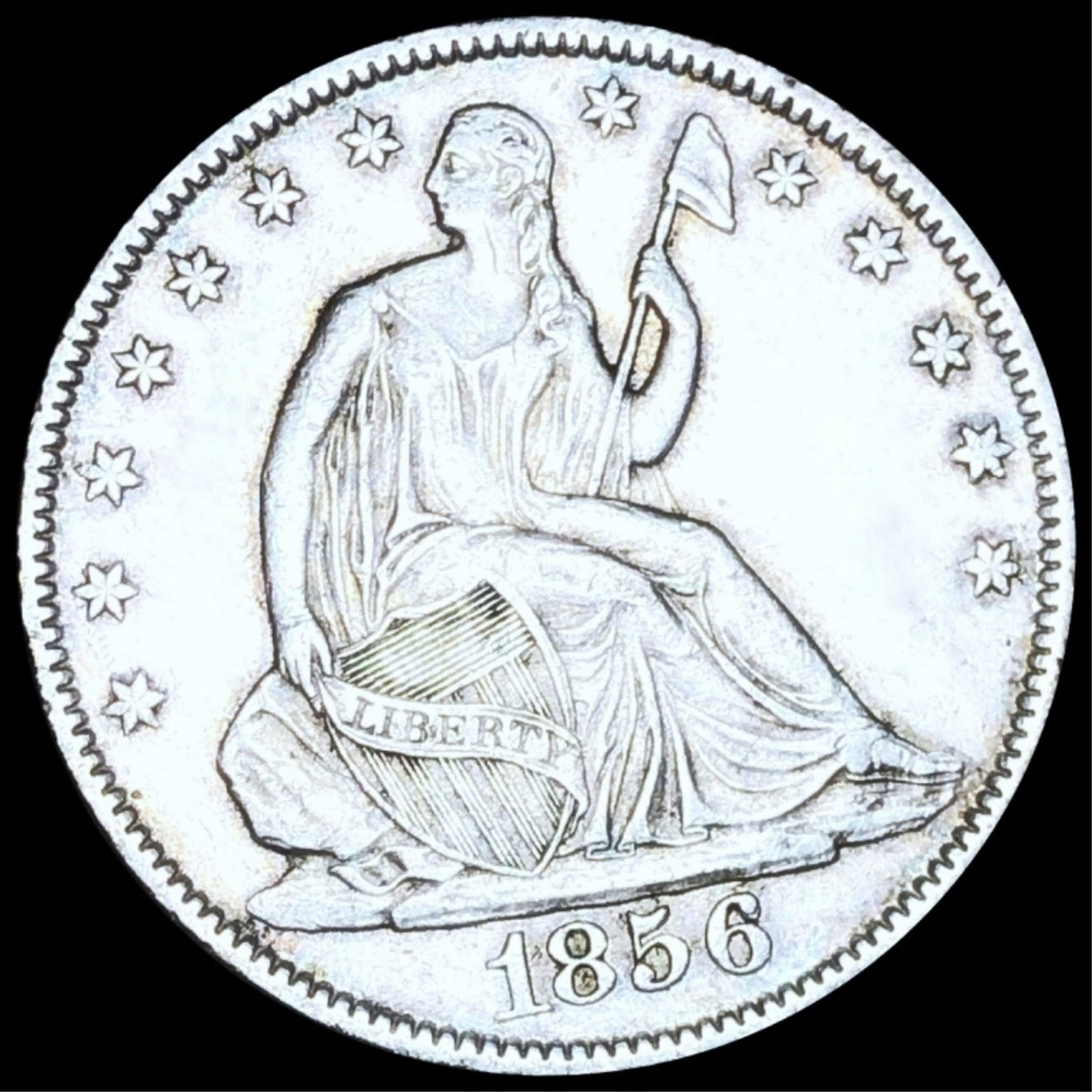 1856-O Seated Half Dollar (1 of 2)