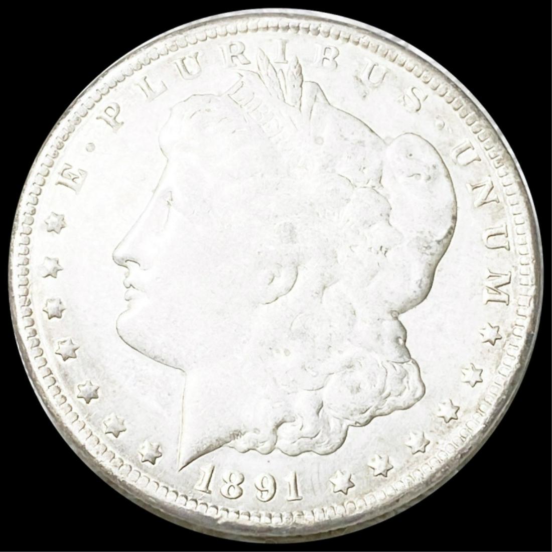 1891-CC Morgan Silver Dollar NICELY CIRCULATED (1 of 2)