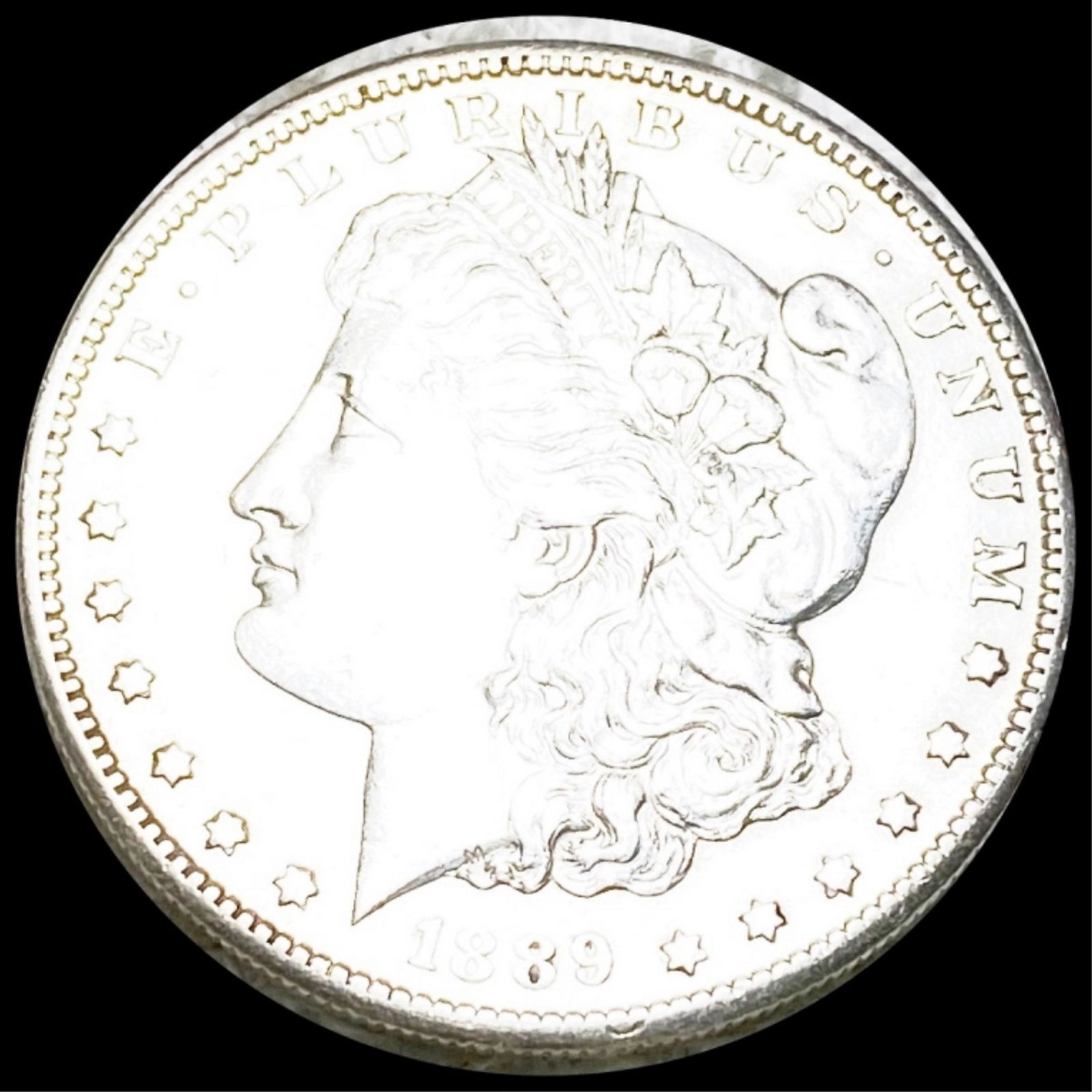 1889-S Morgan Silver Dollar CLOSELY UNCIRCULATED (1 of 2)