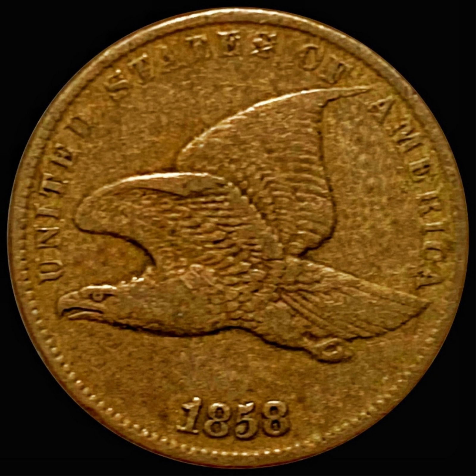 1858 Flying Eagle Cent LIGHTLY CIRCULATED (1 of 2)