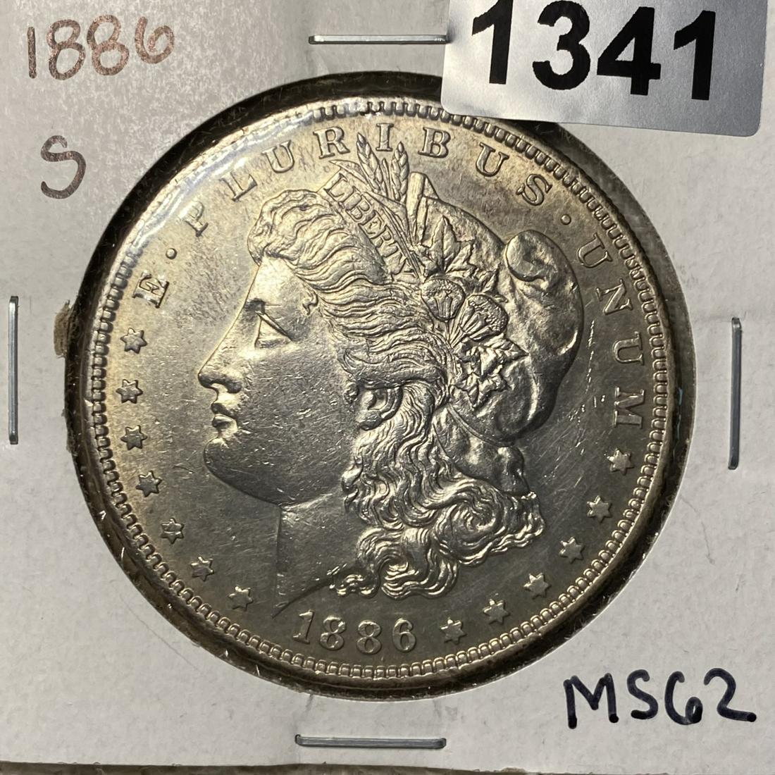 1886-S Morgan Silver Dollar UNCIRCULATED (1 of 2)