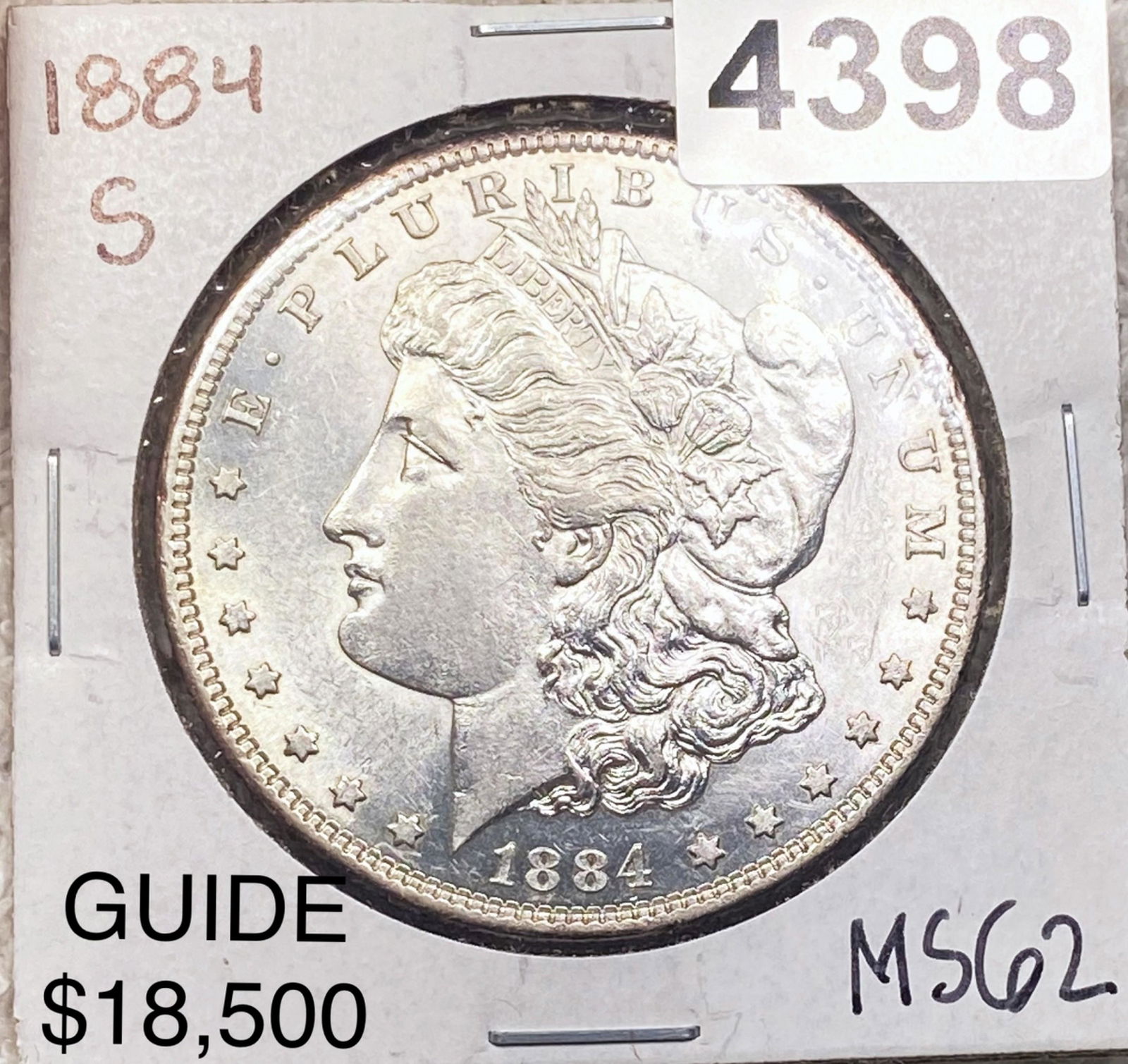 1884-S Morgan Silver Dollar UNCIRCULATED (1 of 2)