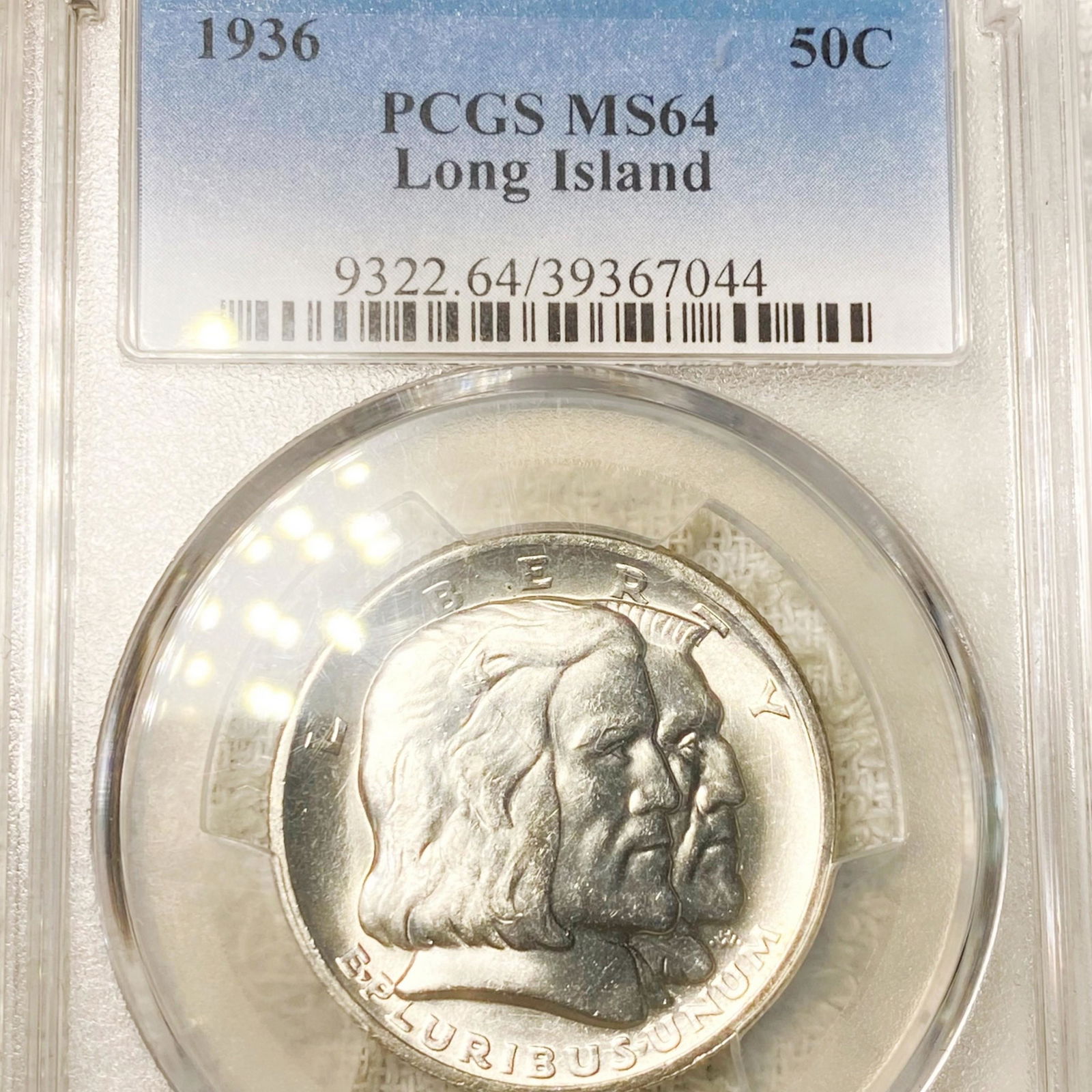 1936 Long Island Half Dollar PCGS - MS64 (1 of 2)
