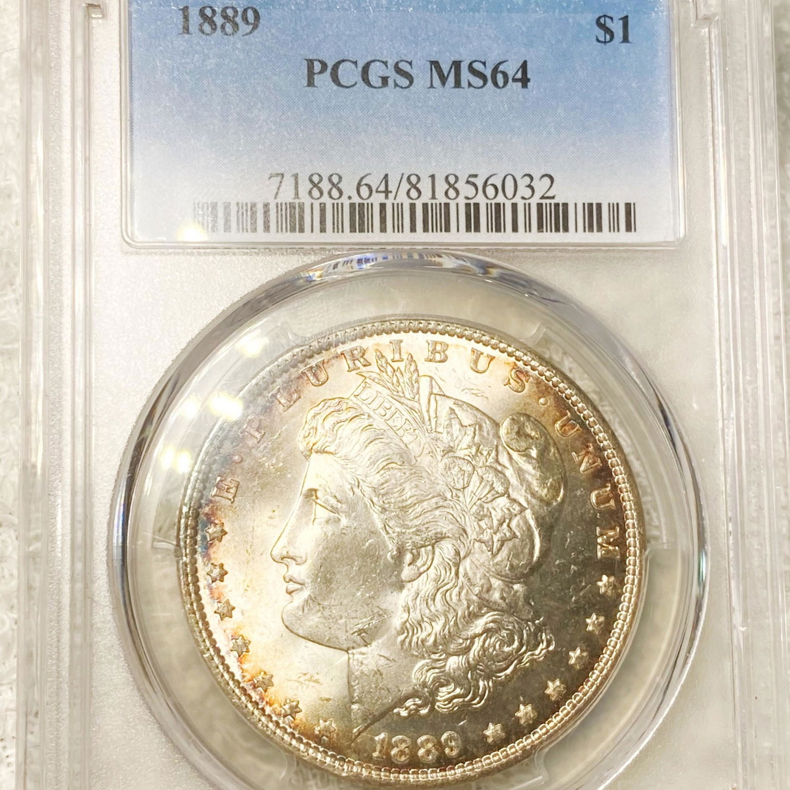 1889 Morgan Silver Dollar PCGS - MS64 (1 of 2)