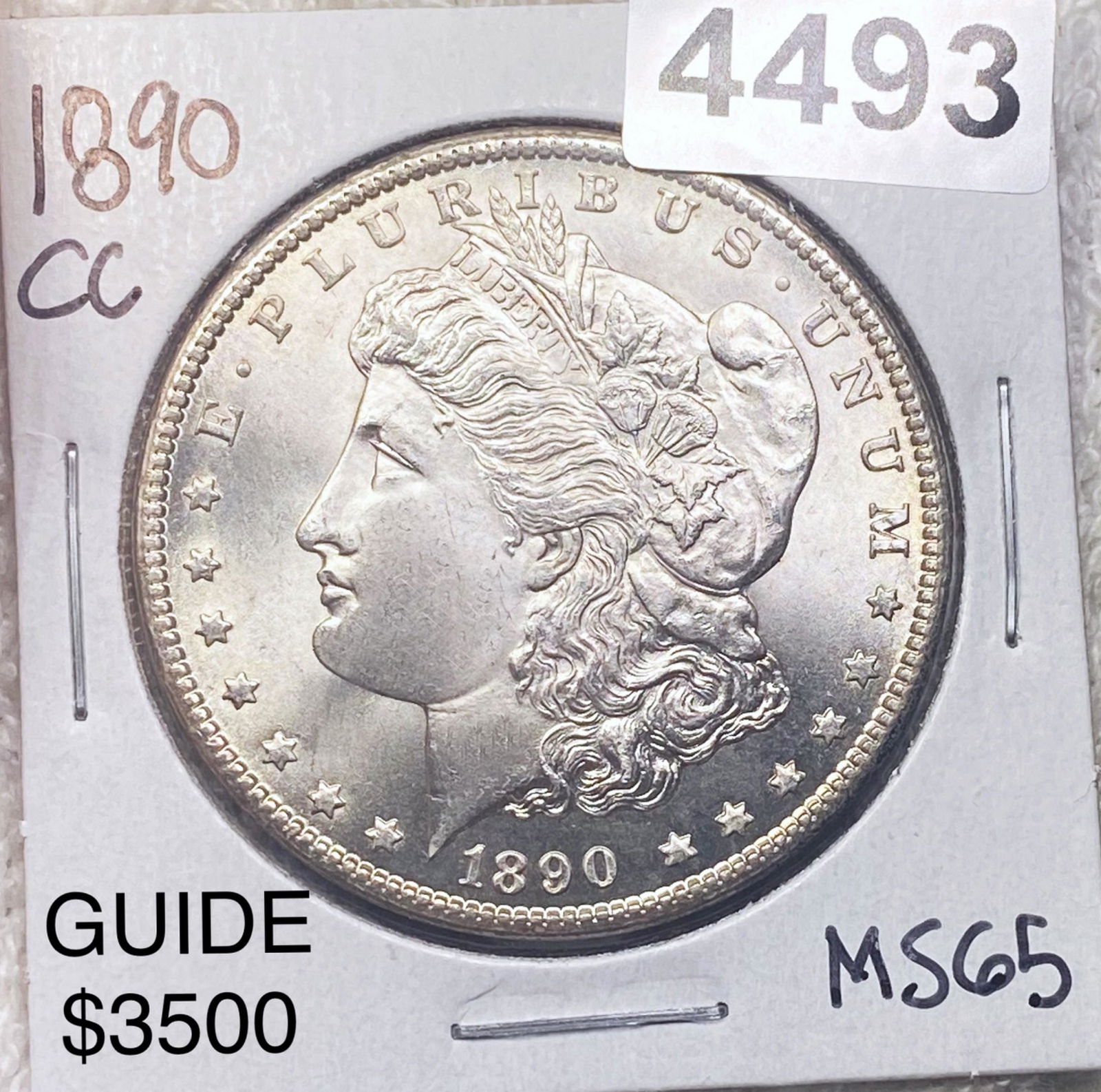 1890-CC Morgan Silver Dollar GEM BU (1 of 2)