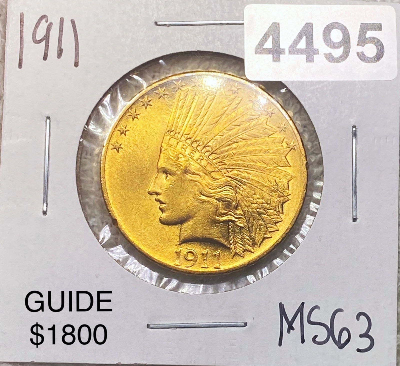 1911 $10 Gold Eagle CHOICE AU (1 of 2)