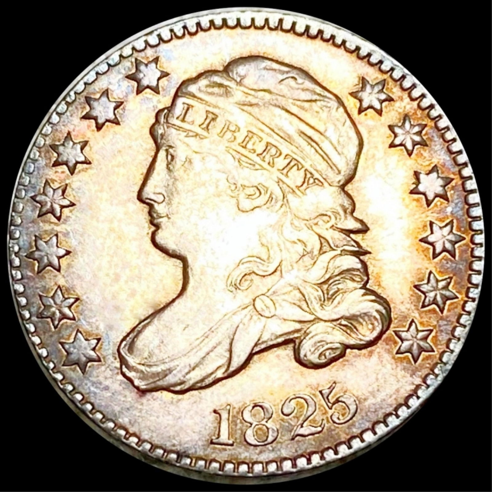 1825 Capped Bust Dime ABOUT UNCIRCULATED (1 of 2)