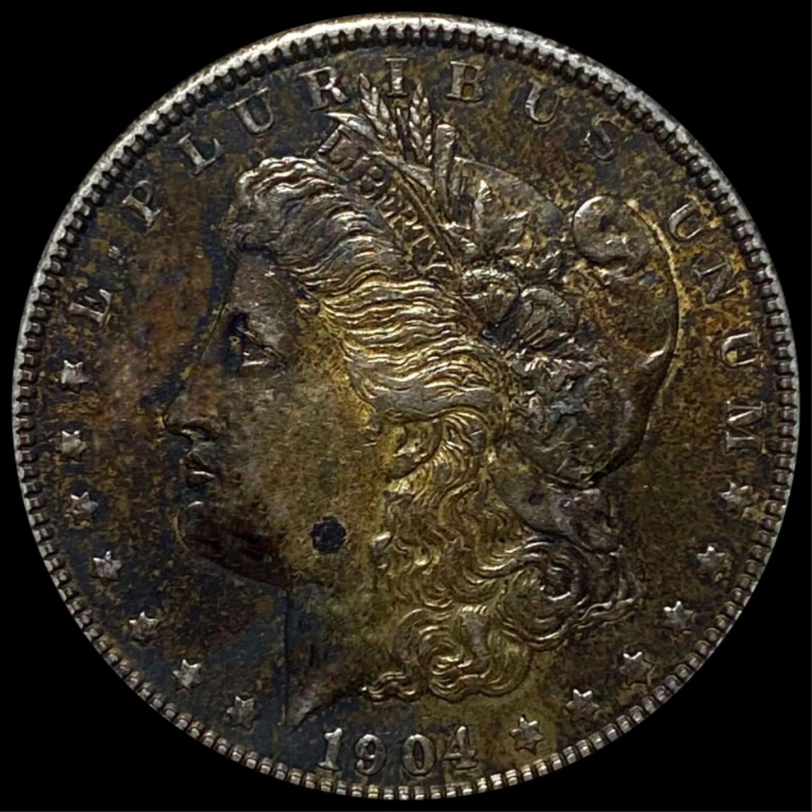 1904 Morgan Silver Dollar CLOSELY UNC (1 of 2)