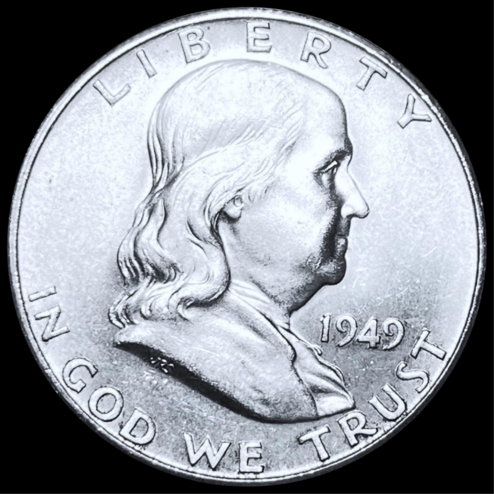 1949-S Franklin Half Dollar UNCIRCULATED (1 of 2)