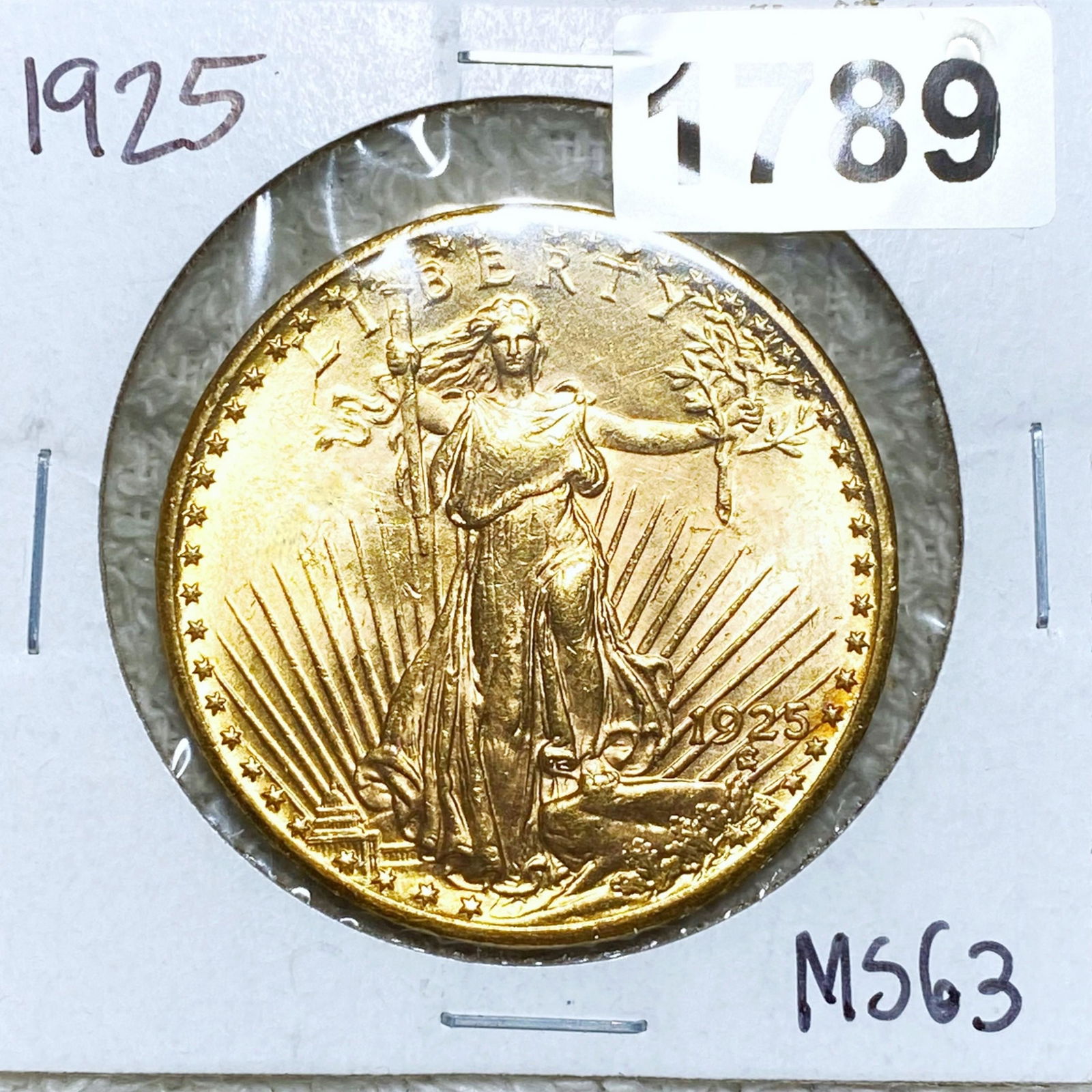 1925 $20 Gold Double Eagle CHOICE BU (1 of 2)