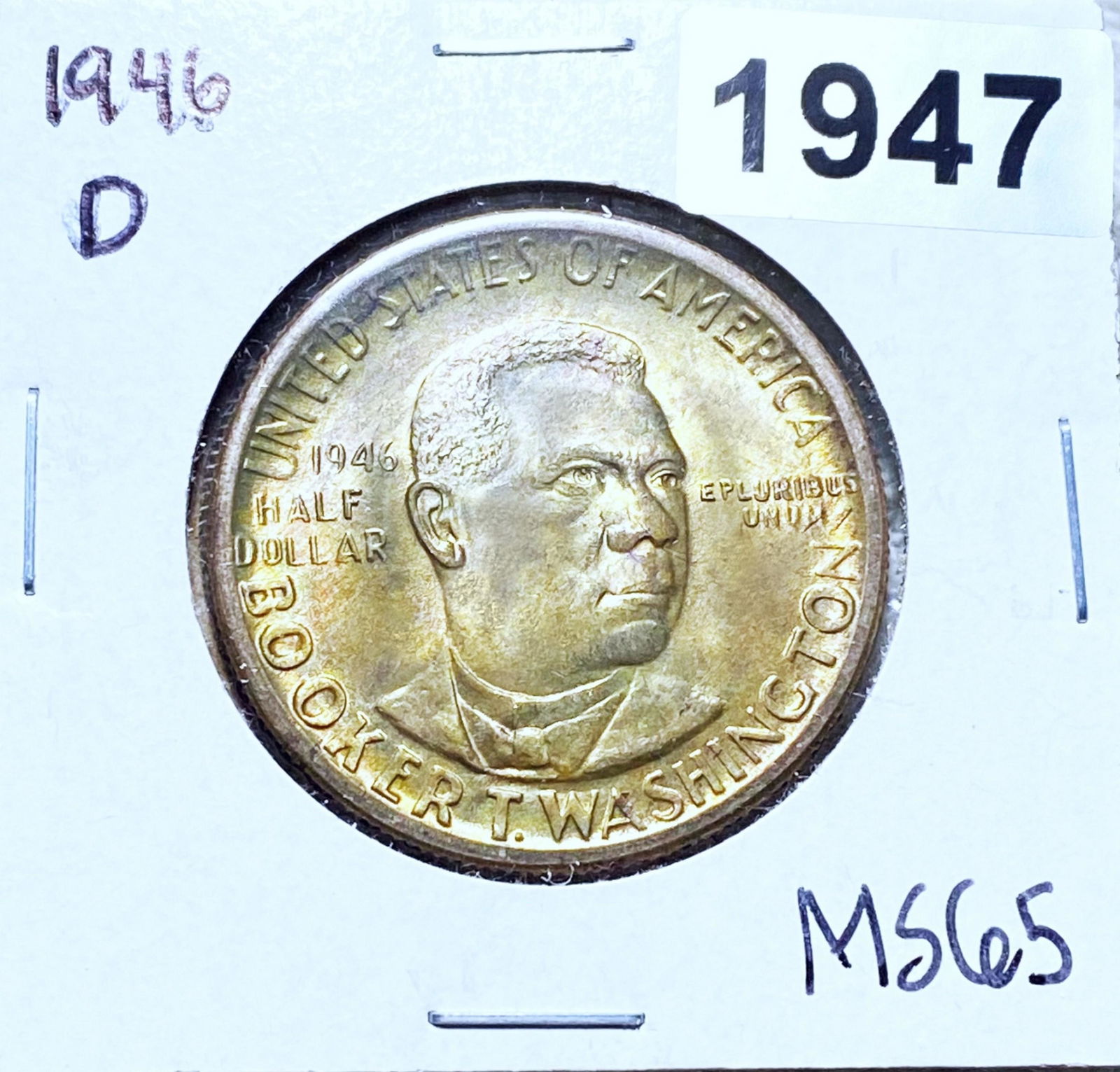 1946-D Booker T. Half Dollar GEM BU (1 of 2)