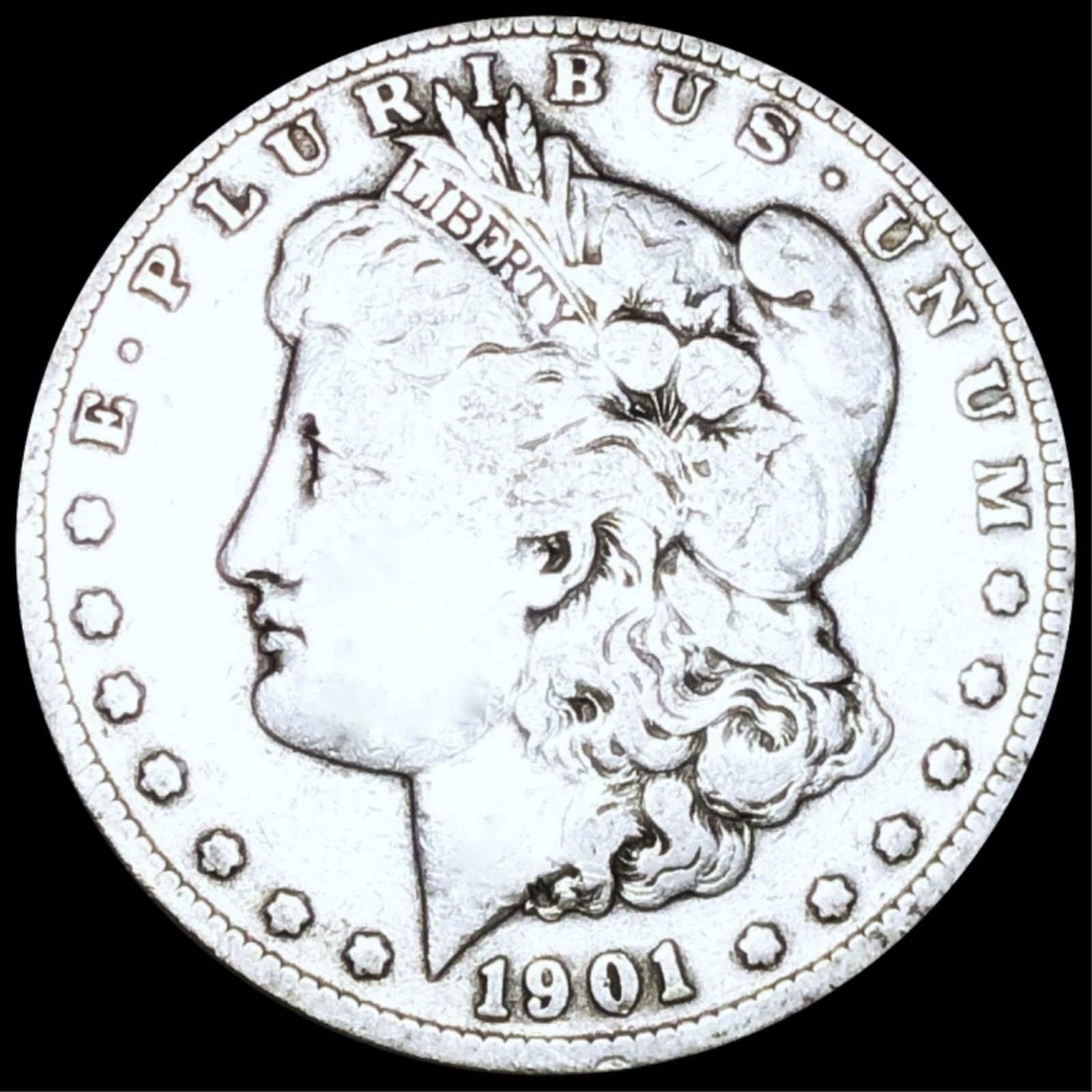 1901-S Morgan Silver Dollar NICELY CIRCULATED (1 of 2)