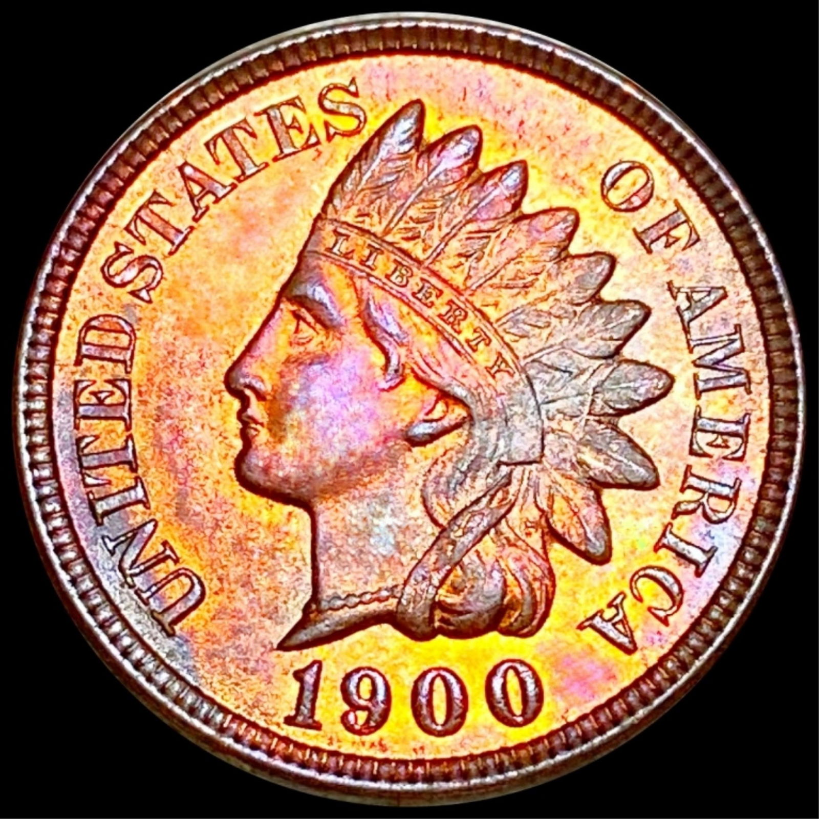 1900 Indian Head Penny UNCIRCULATED (1 of 2)
