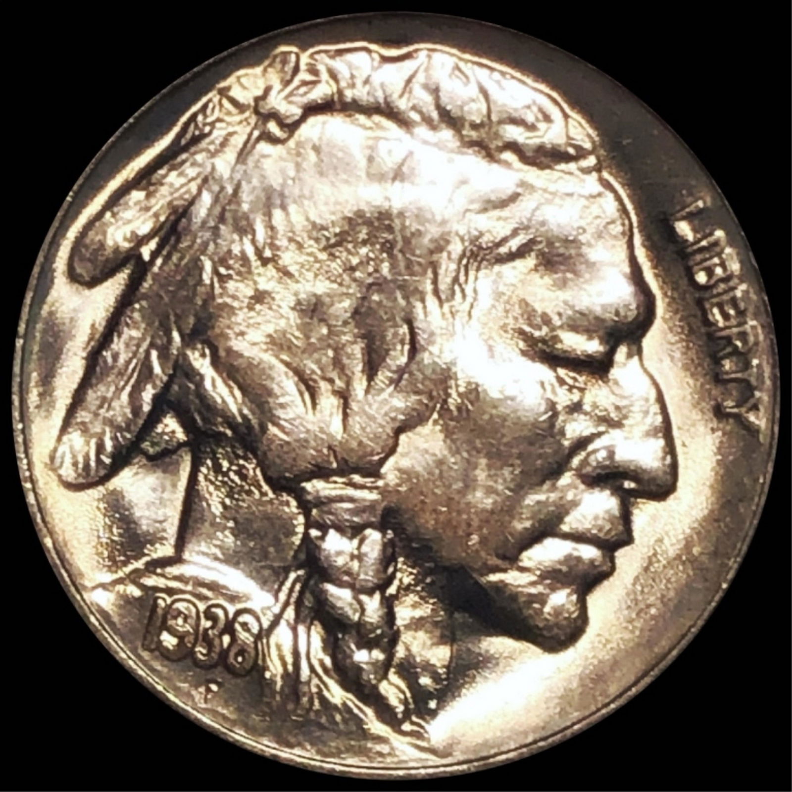 1938-D Buffalo Head Nickel UNCIRCULATED (1 of 2)