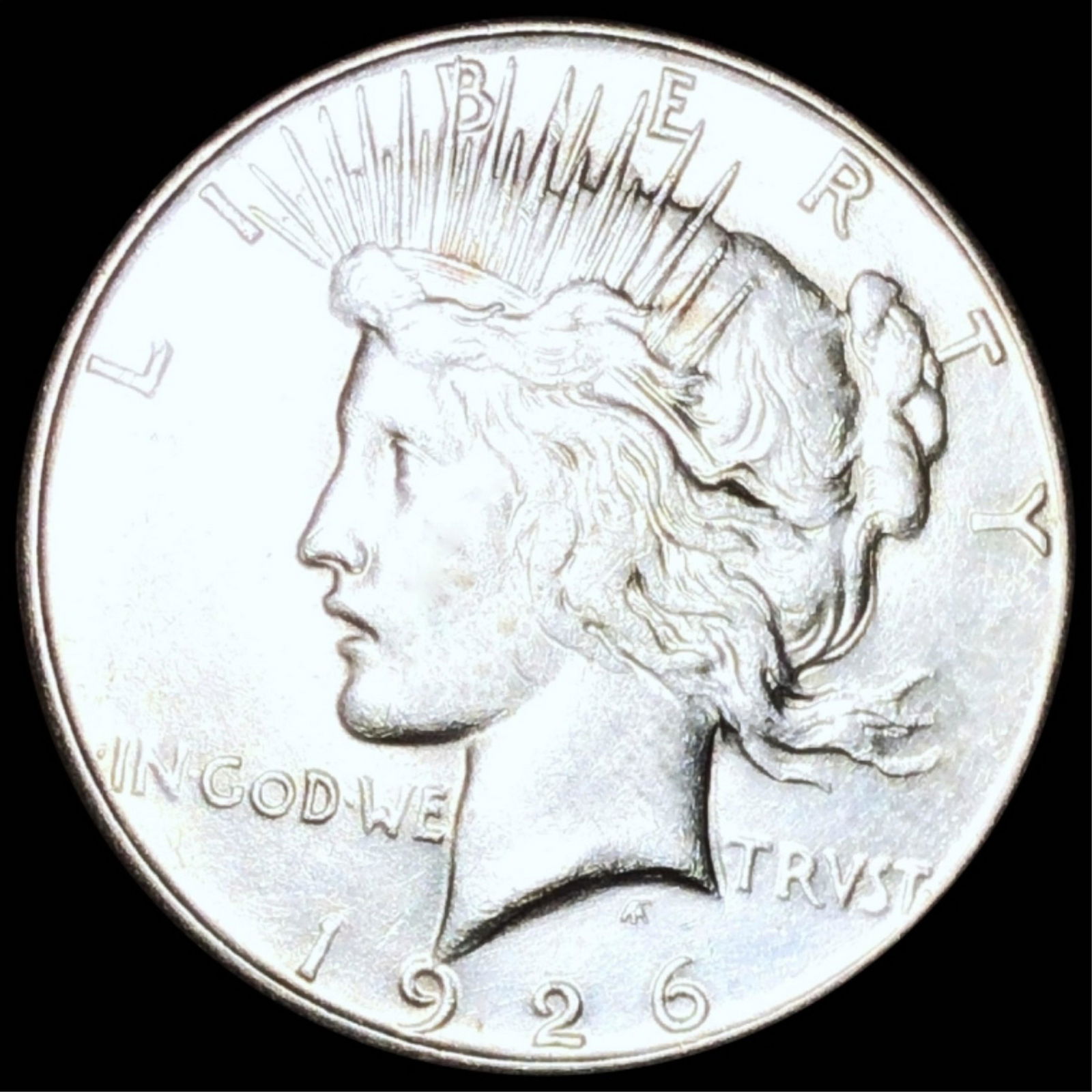 1926-S Silver Peace Dollar CLOSELY UNC (1 of 2)