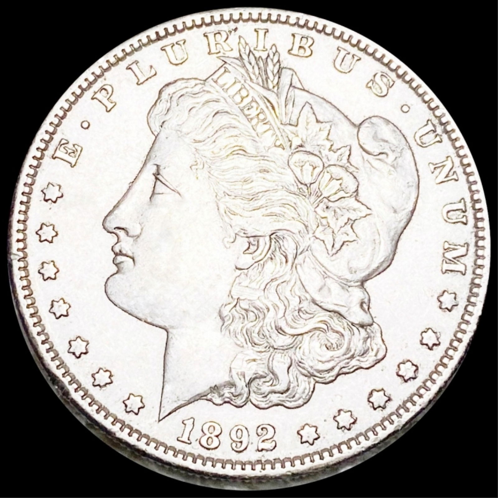 1892-S Morgan Silver Dollar CLOSELY UNCIRCULATED (1 of 2)