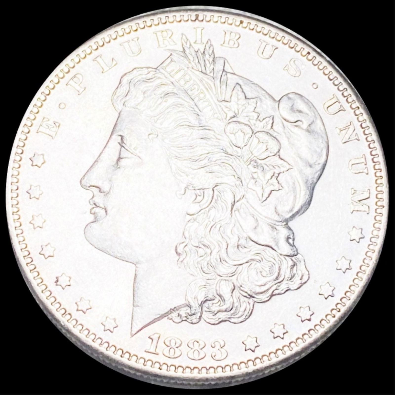 1883-S Morgan Silver Dollar CHOICE BU (1 of 2)