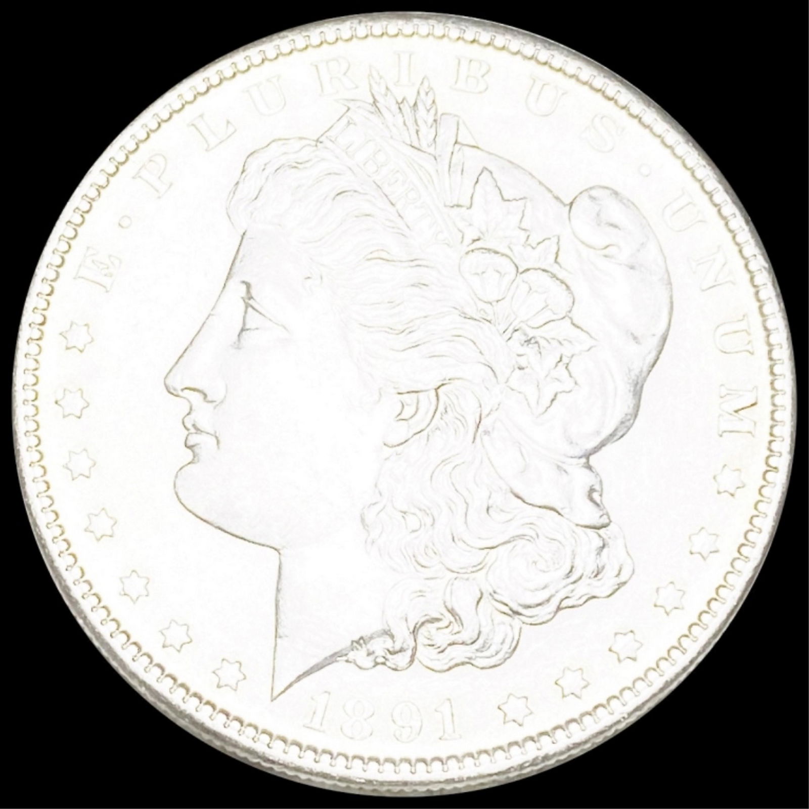 1891-S Morgan Silver Dollar UNCIRCULATED (1 of 2)