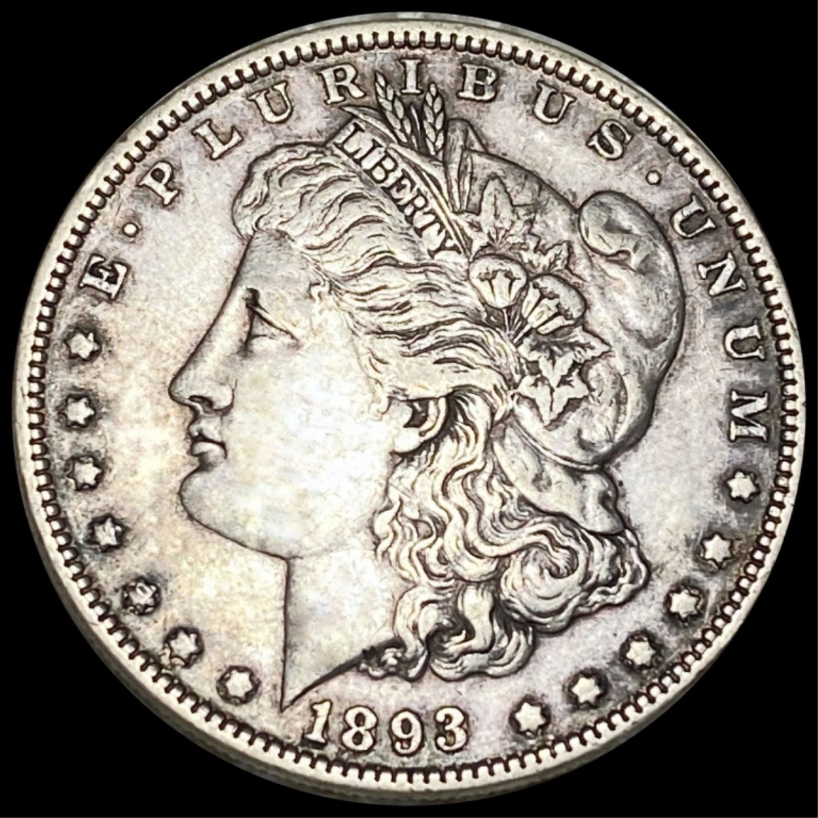 1893 Morgan Silver Dollar NEARLY UNCIRCULATED (1 of 2)