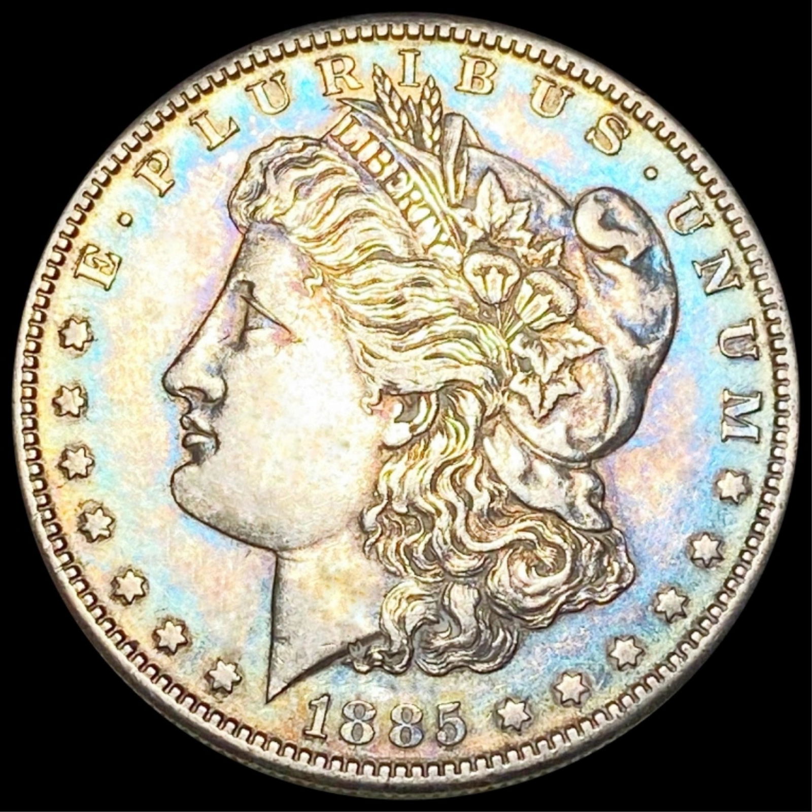 1885-S Morgan Silver Dollar CLOSELY UNCIRCULATED (1 of 2)