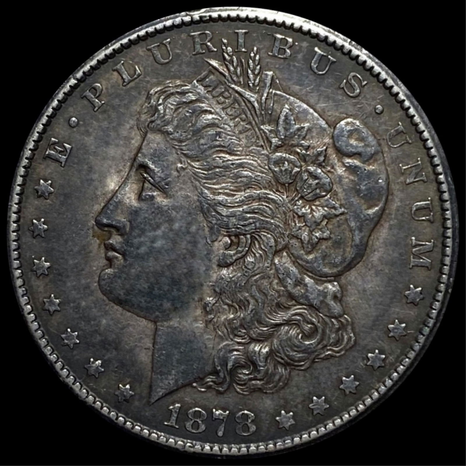 1878-CC Morgan Silver Dollar NEARLY UNC (1 of 2)
