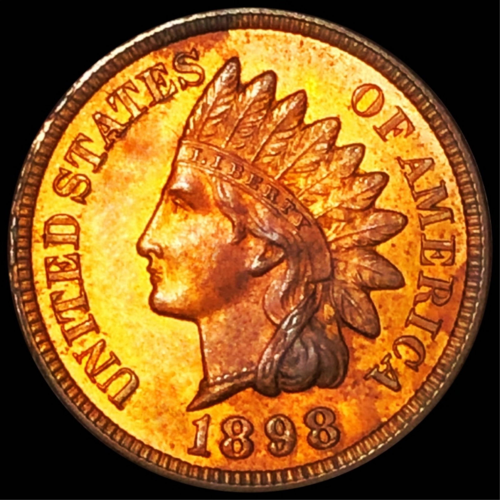 1898 Indian Head Penny UNCIRCULATED (1 of 2)
