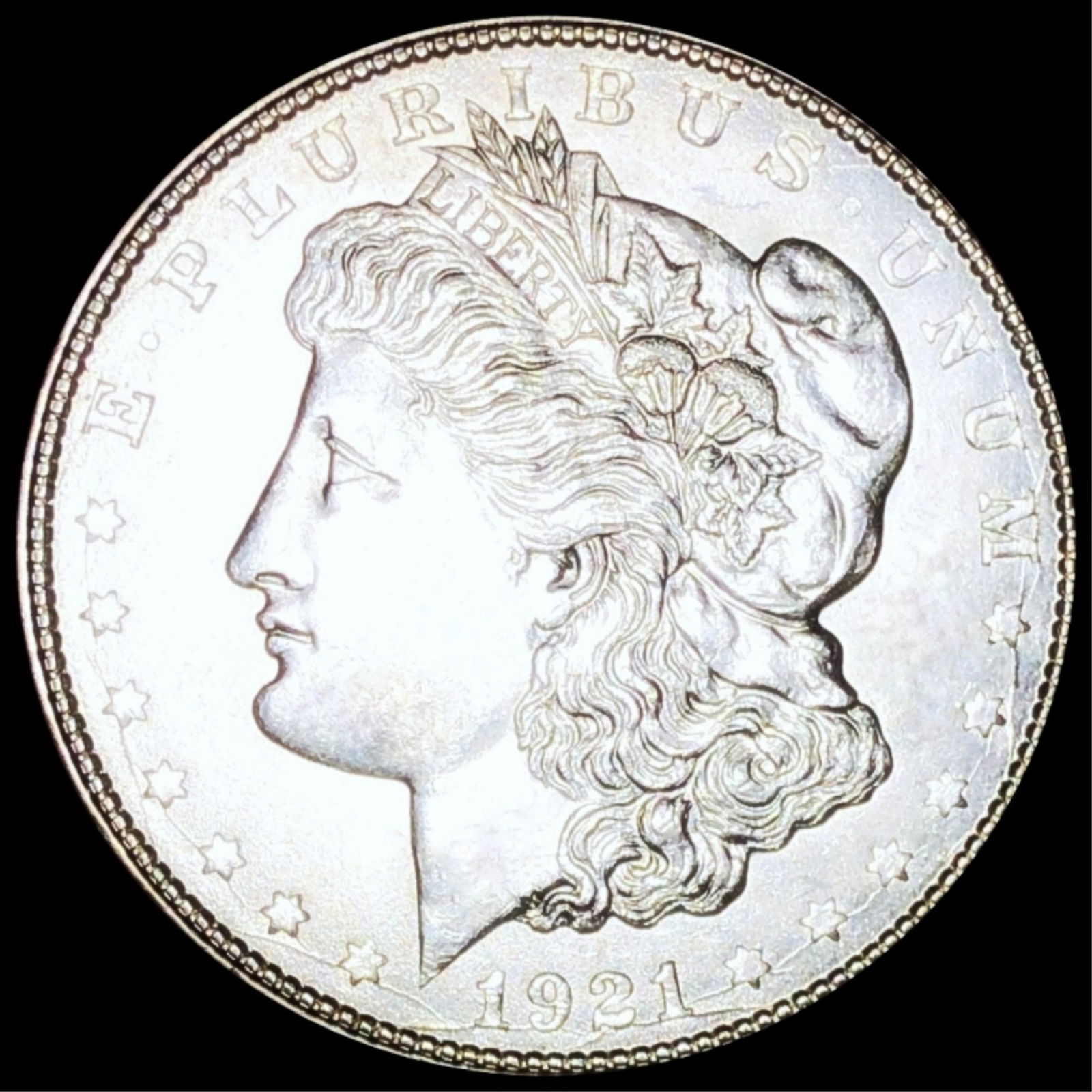 1921-D Morgan Silver Dollar UNCIRCULATED (1 of 2)