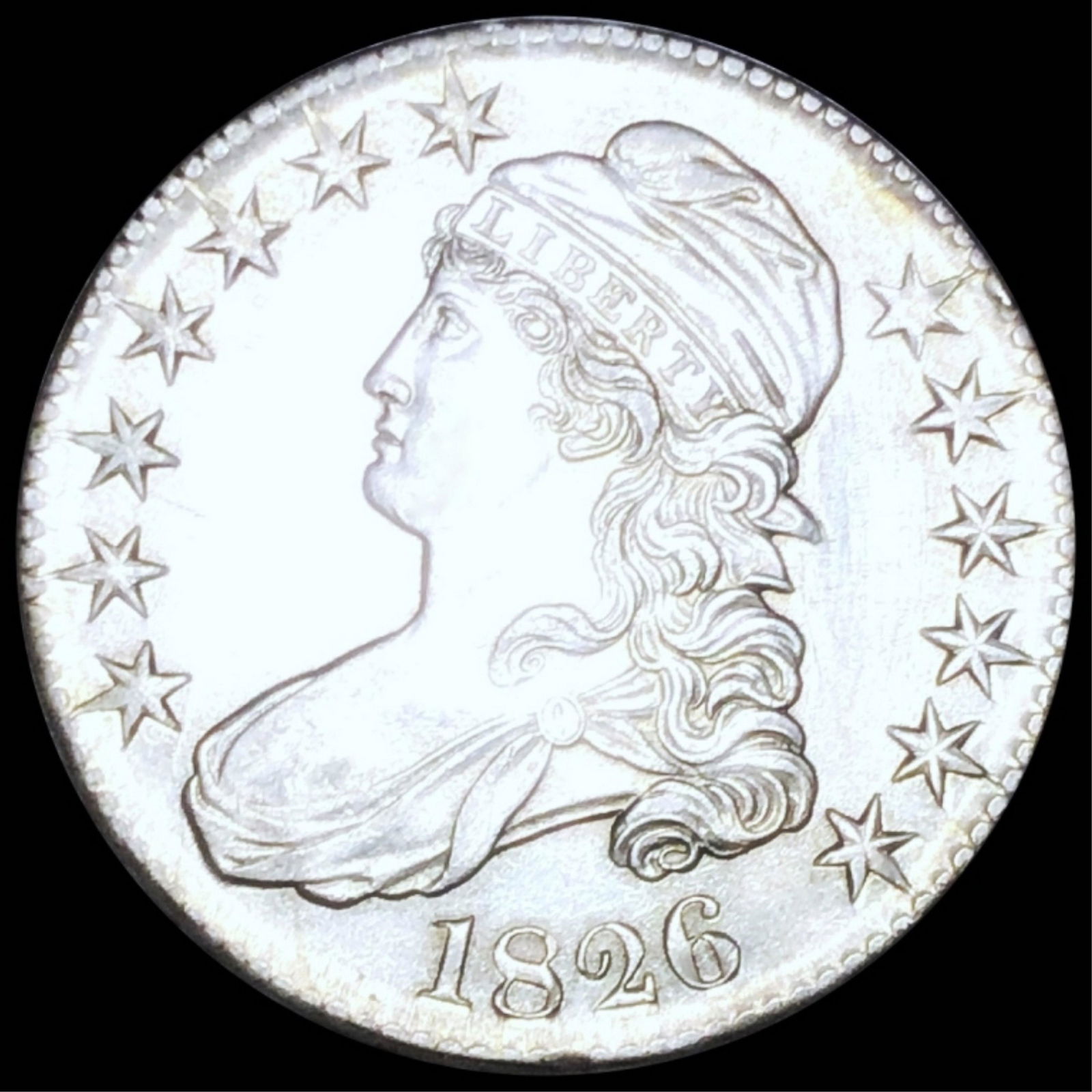 1826 Capped Bust Half Dollar UNCIRCULATED (1 of 2)