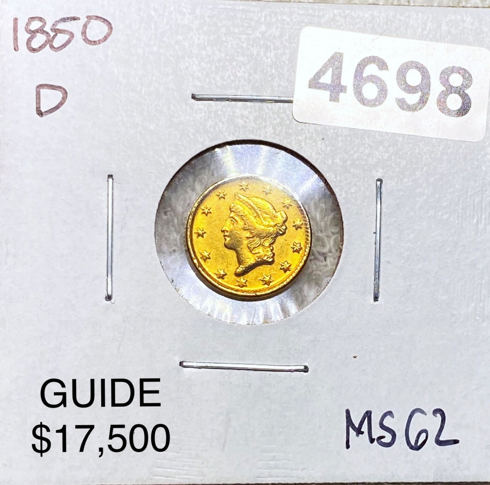 1850-D Rare Gold Dollar UNCIRCULATED (1 of 2)