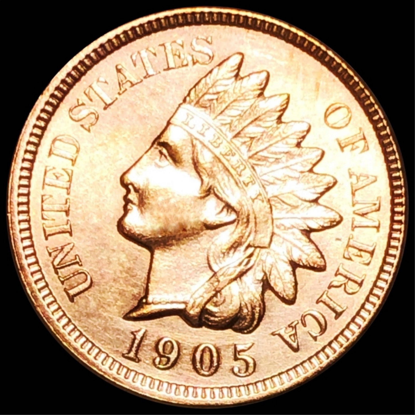 1905 Indian Head Penny CHOICE BU RED (1 of 2)