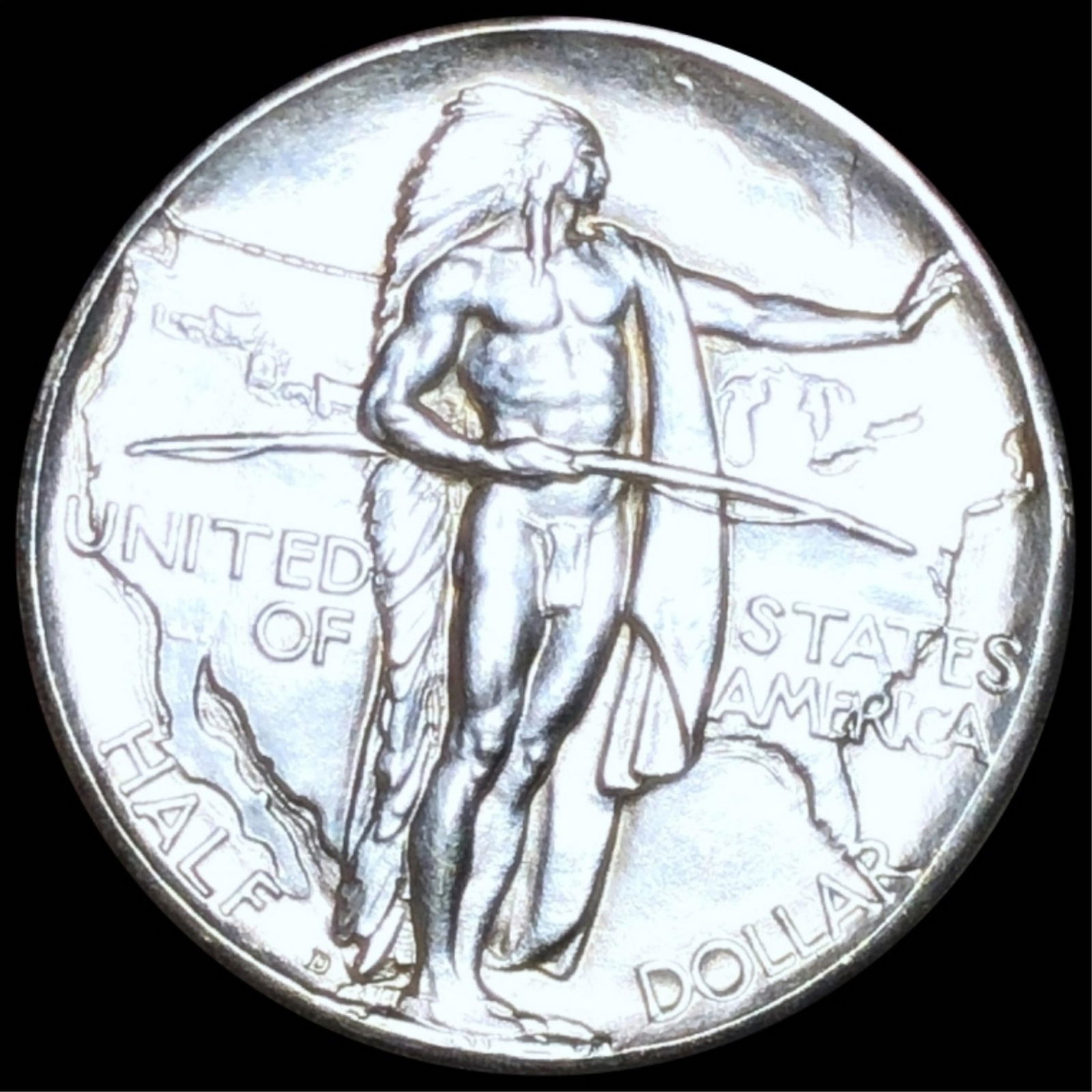 1937-D Oregon Trail Half Dollar UNCIRCULATED (1 of 2)