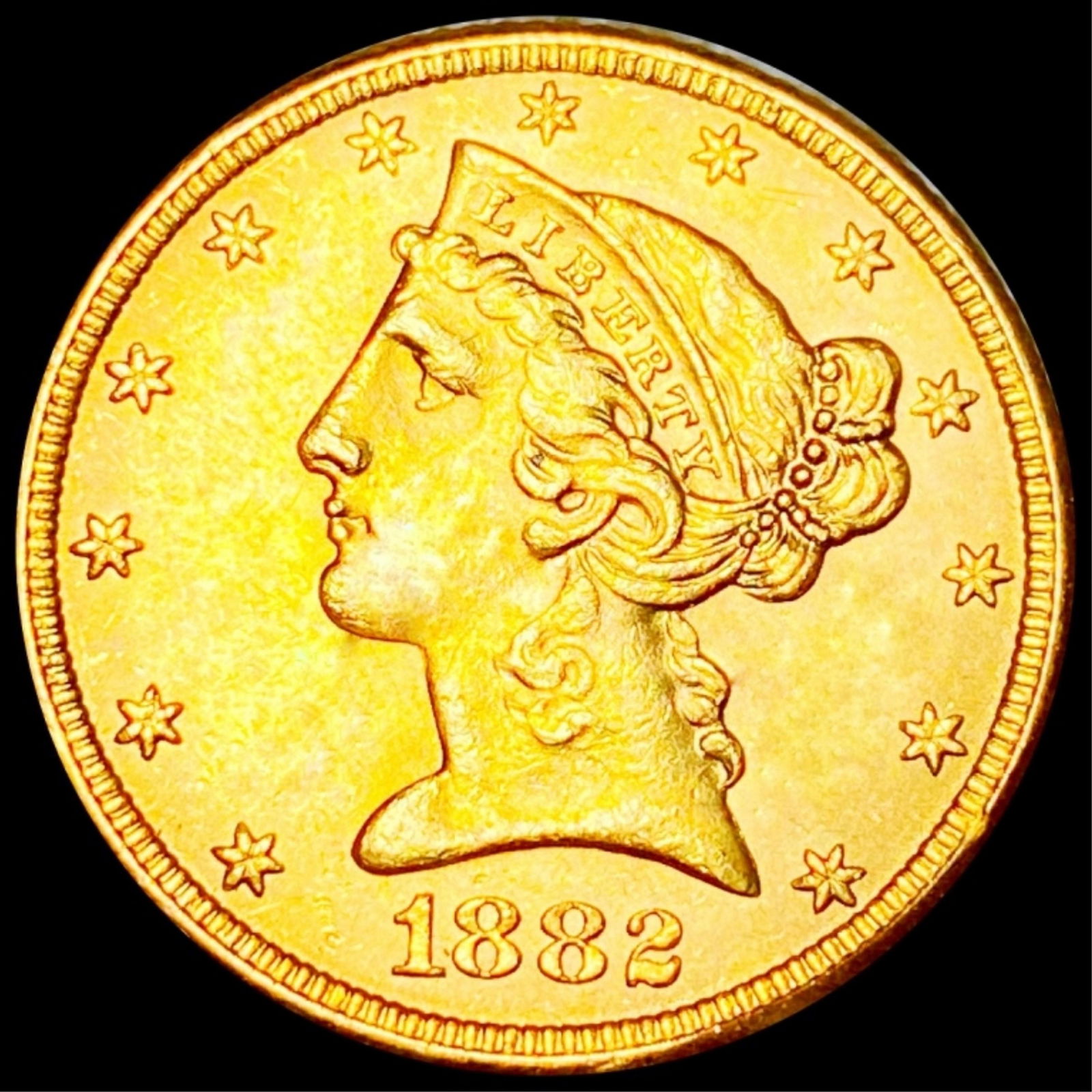 1882 $5 Gold Half Eagle UNCIRCULATED (1 of 2)