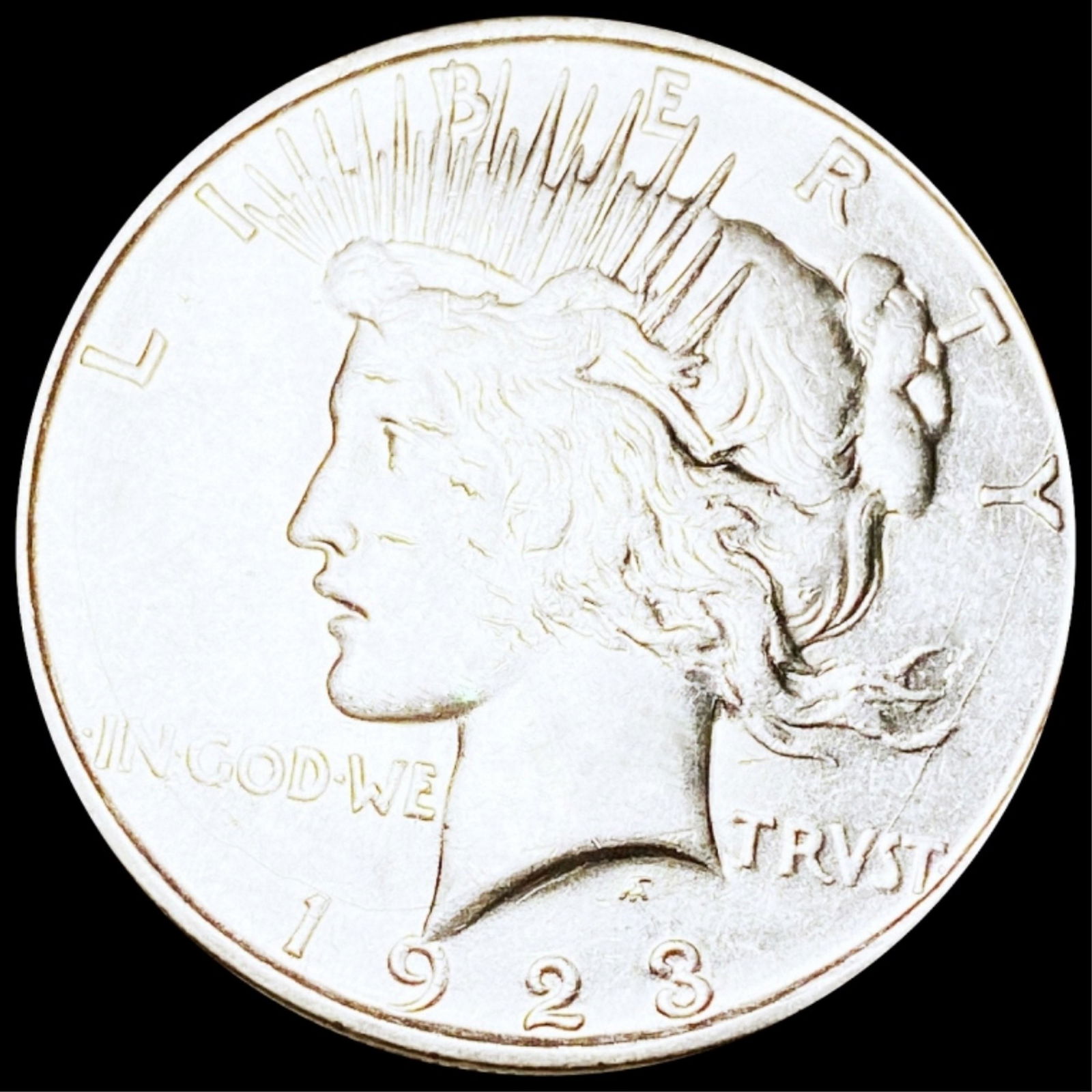 1923-D Silver Peace Dollar CLOSELY UNCIRCULATED (1 of 2)