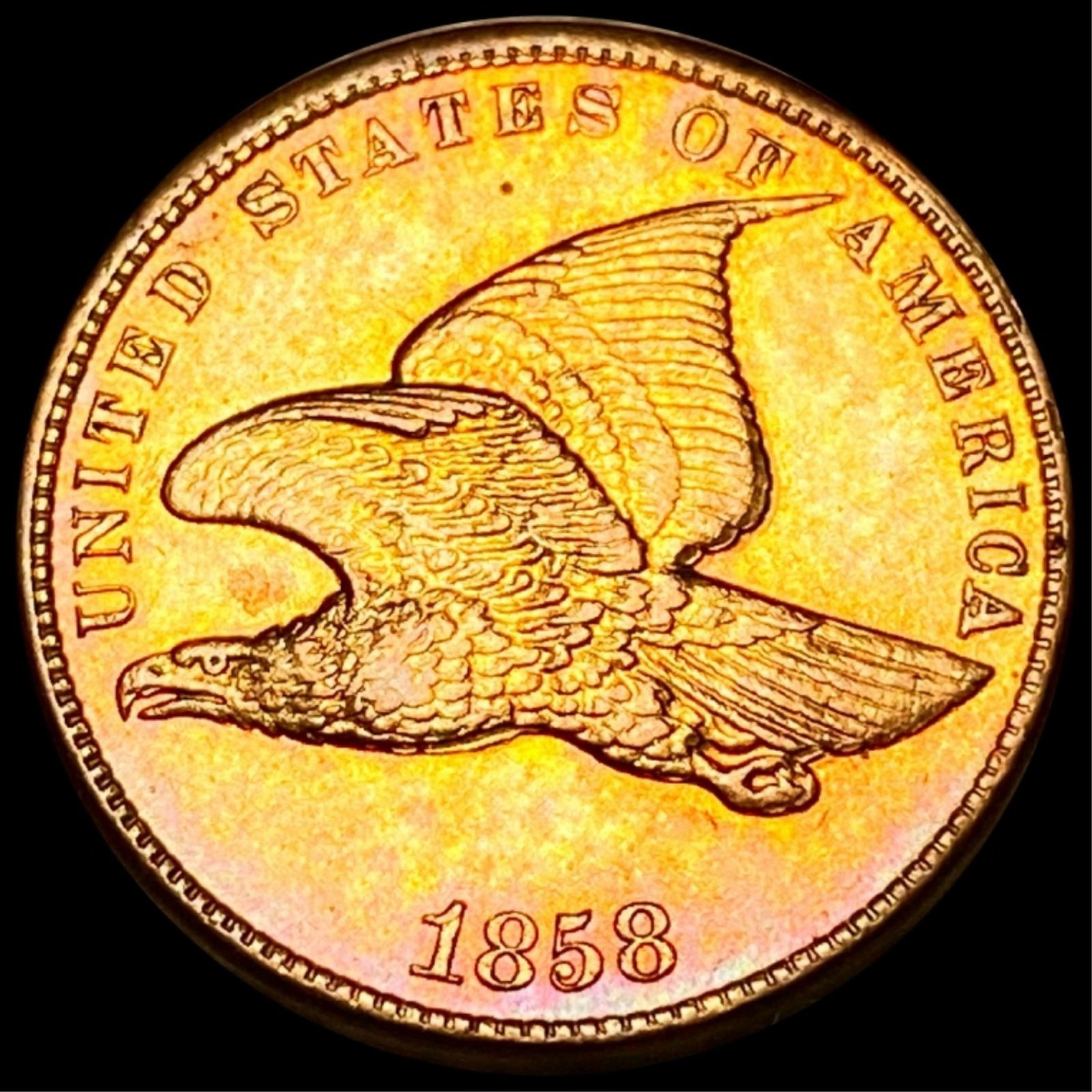 1858 Flying Eagle Cent UNCIRCULATED (1 of 2)