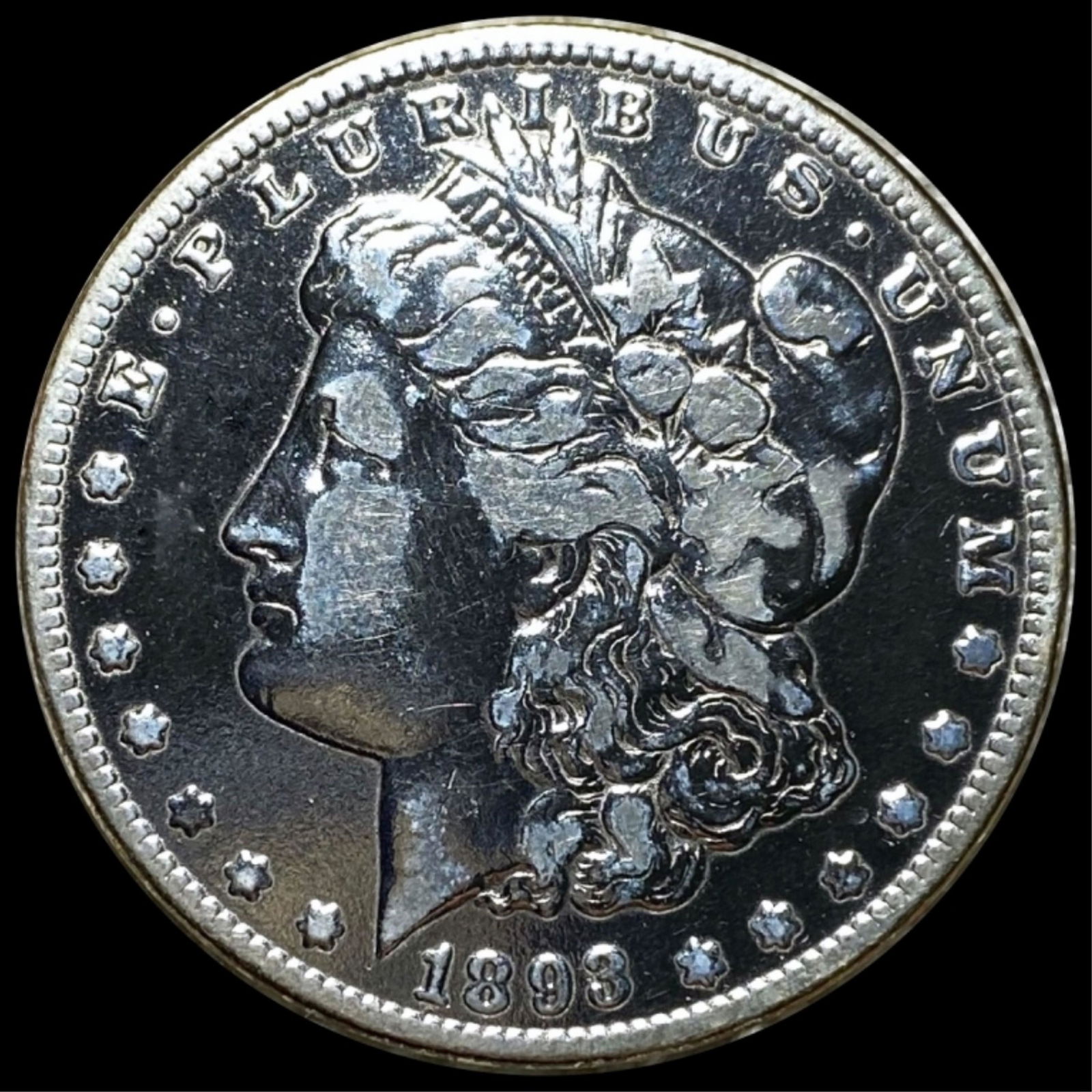 1893 Morgan Silver Dollar NICELY CIRCULATED (1 of 2)