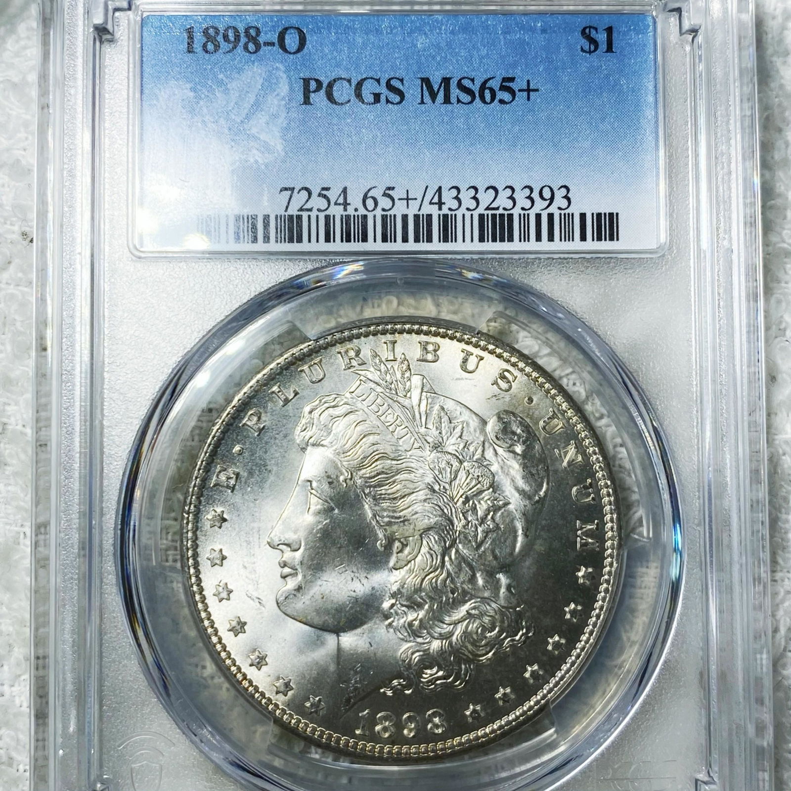 1898-O Morgan Silver Dollar PCGS - MS65+ (1 of 2)