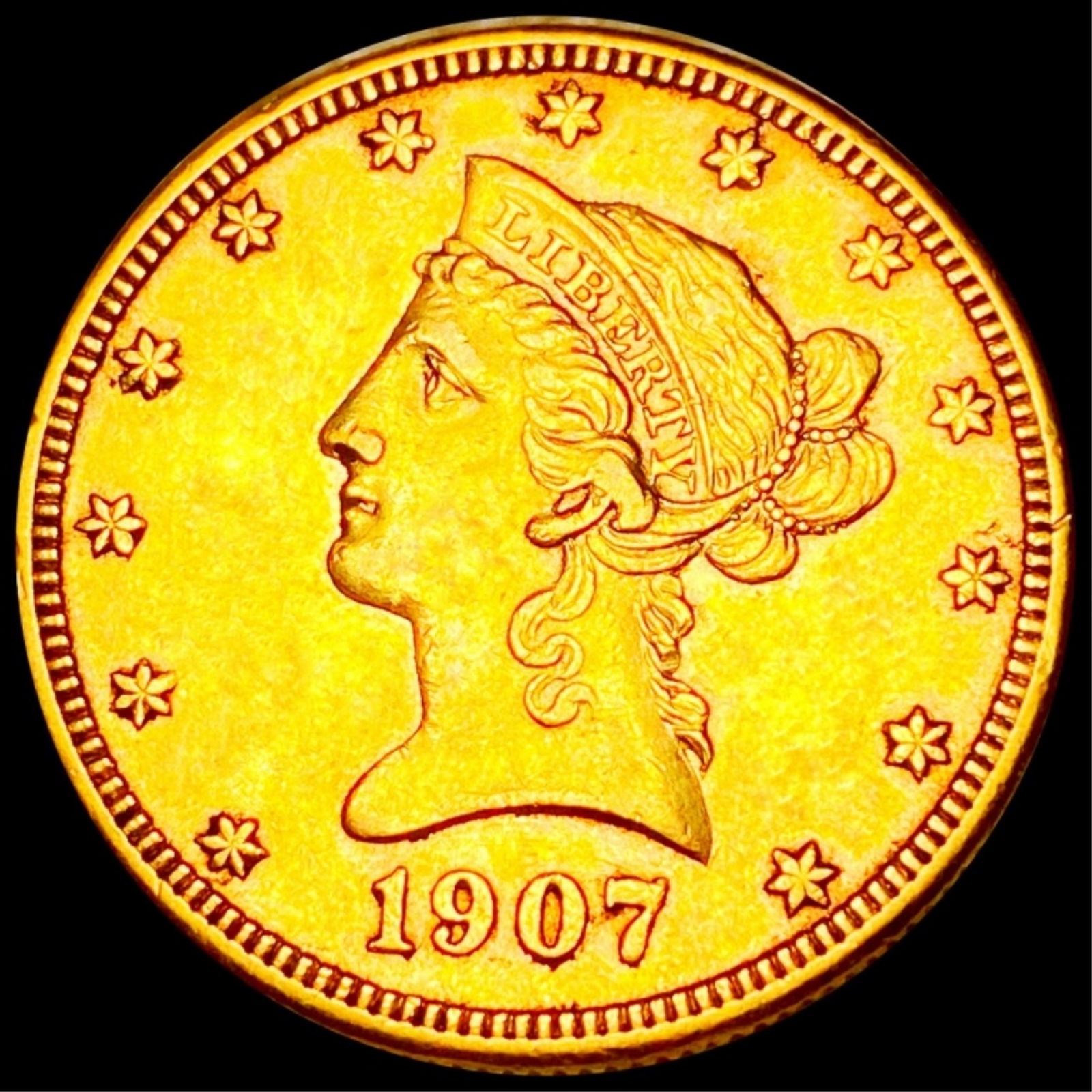 1907-S $10 Gold Eagle UNCIRCULATED (1 of 2)