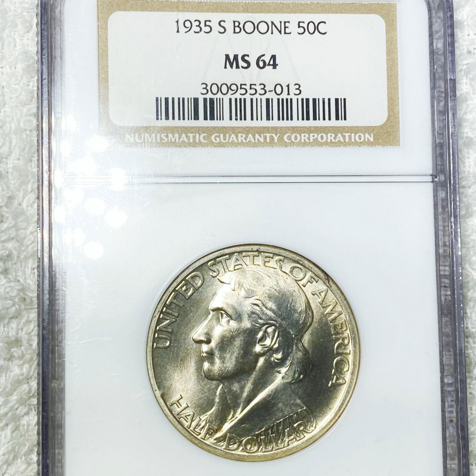 1935-S Boone Half Dollar NGC - MS64 (1 of 2)
