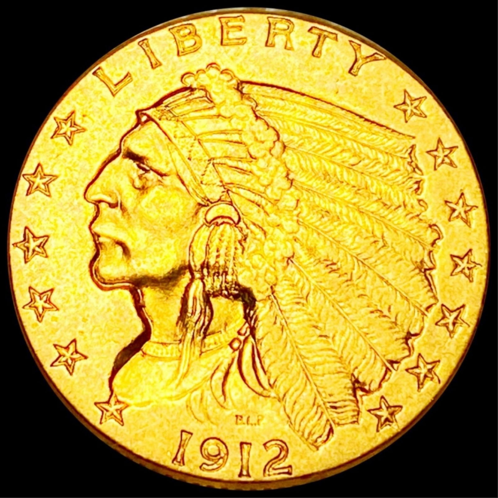 1912 $2.50 Gold Quarter Eagle UNCIRCULATED (1 of 2)