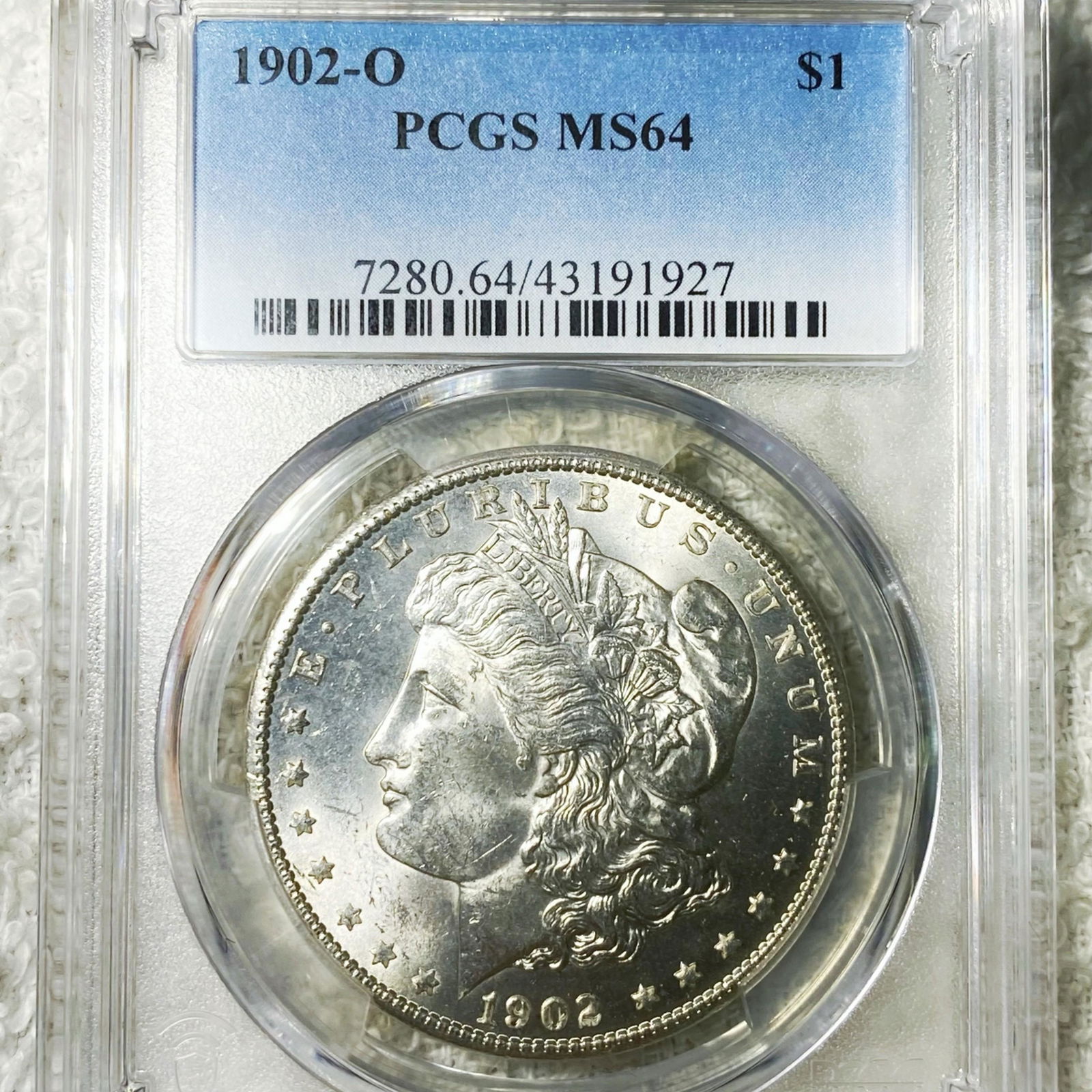 1902-O Morgan Silver Dollar PCGS - MS64 (1 of 2)