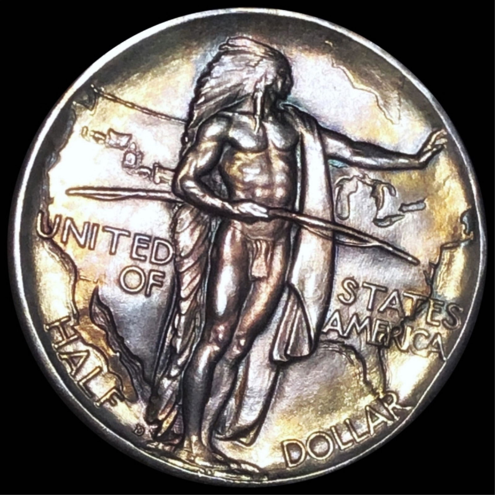 1937-D Oregon Trail Half Dollar UNCIRCULATED (1 of 2)