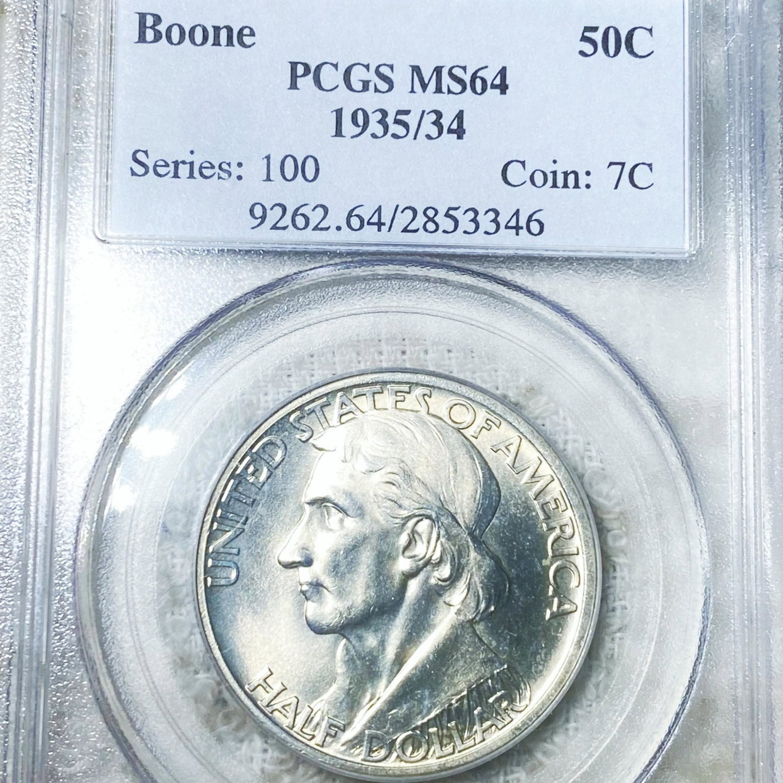 1935/34 Boone Half Dollar PCGS - MS64 (1 of 2)