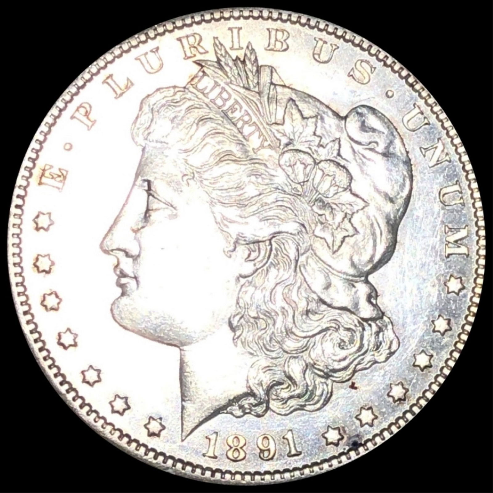1891-S Morgan Silver Dollar UNCIRCULATED (1 of 2)
