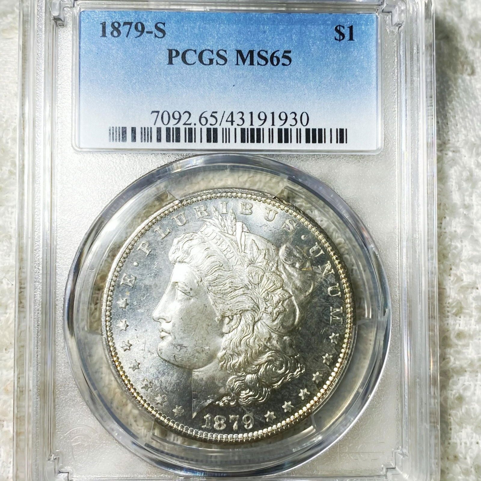 1879-S Morgan Silver Dollar PCGS - MS65 (1 of 2)