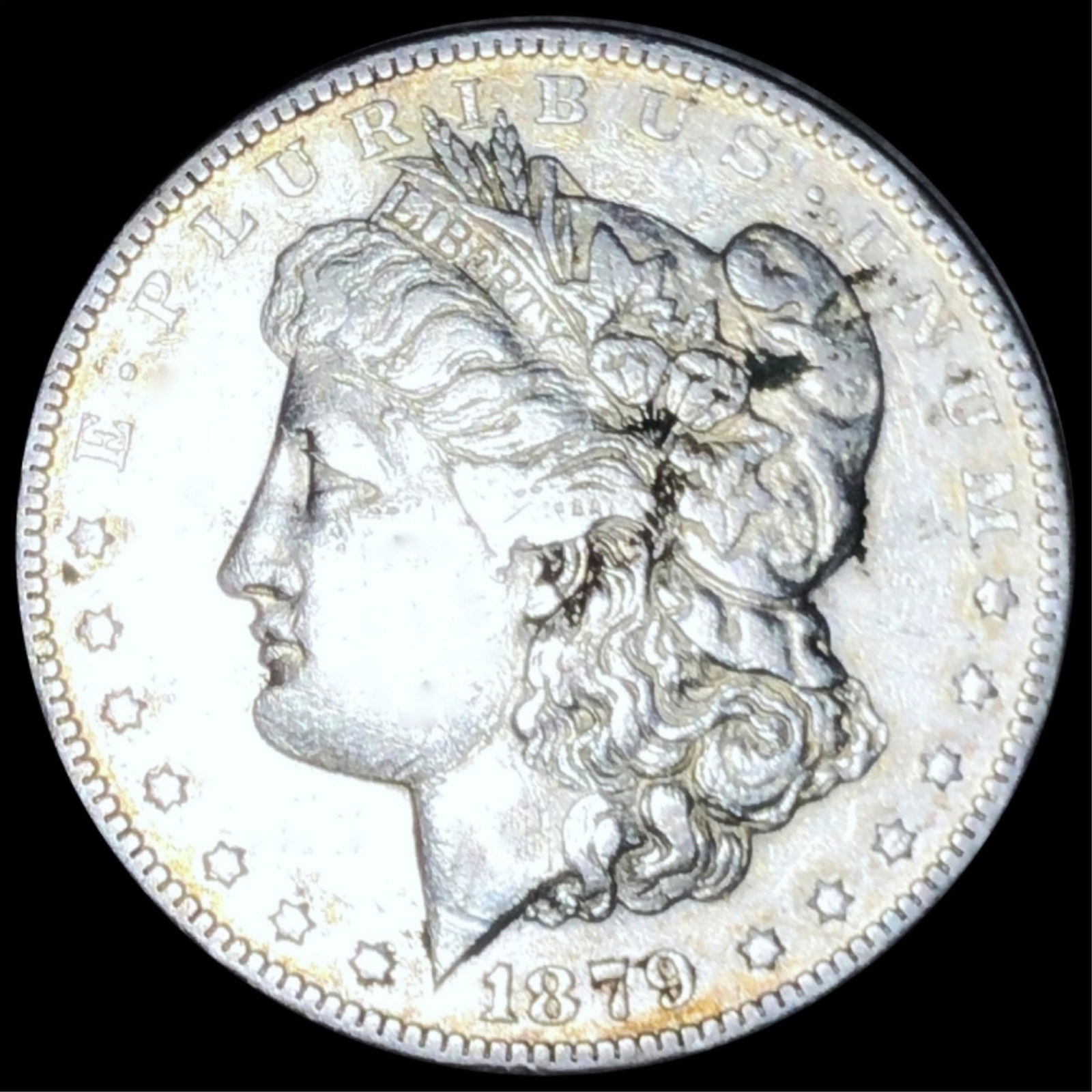 1879-S Rev '78 Morgan Silver Dollar LIGHTLY CIRC (1 of 2)